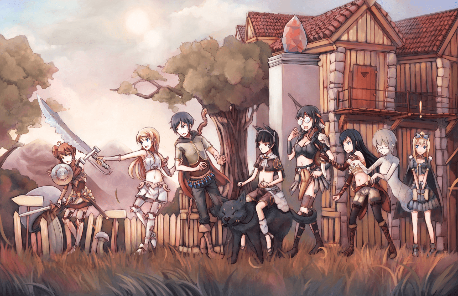 1920x1242 Oreimo Heroes Unite: Manami, Kanako, Saori, Ayase & Friends HD Wallpaperx1242