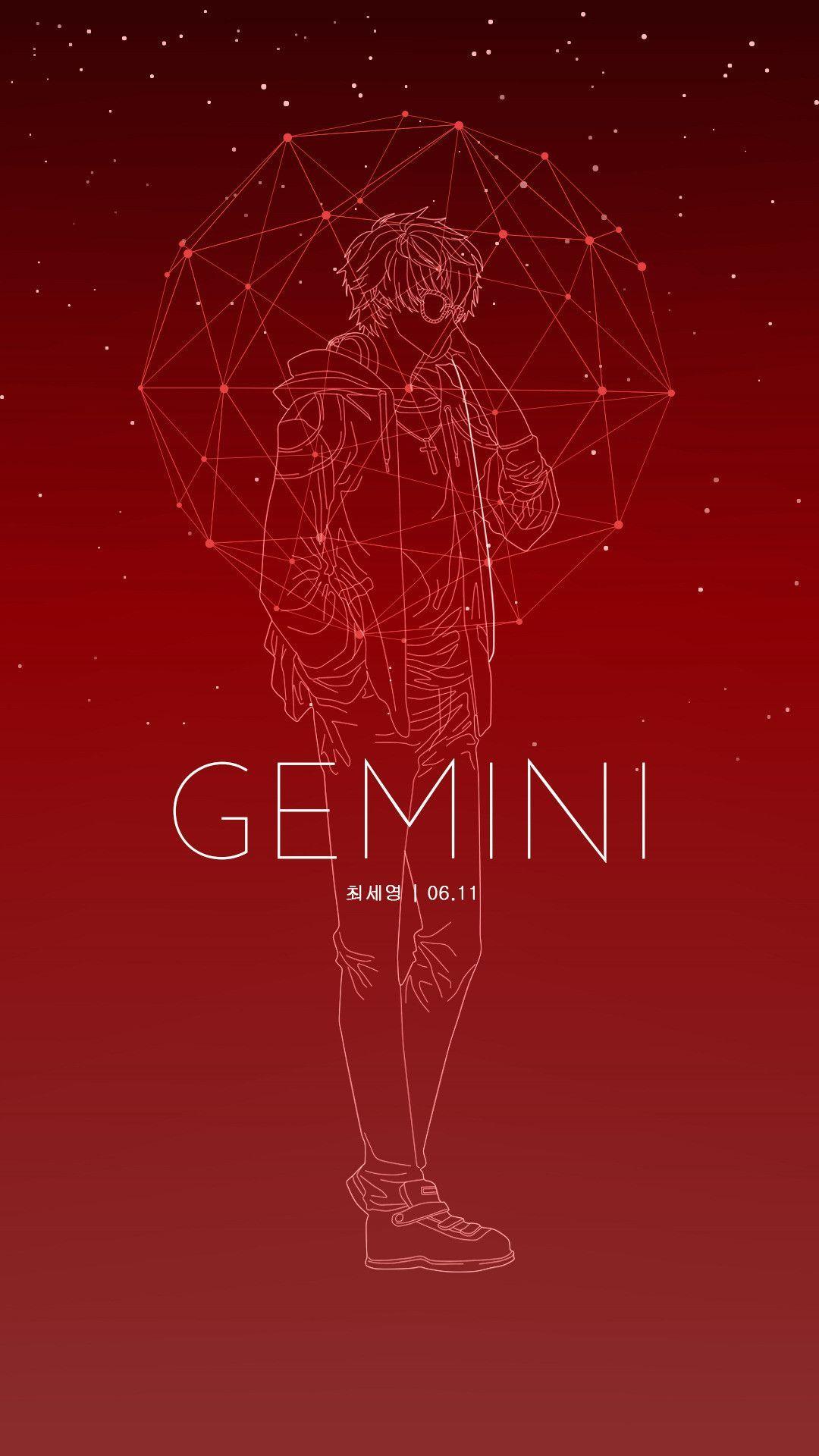 1080x1920 Gemini Zodiac Sign Wallpaper