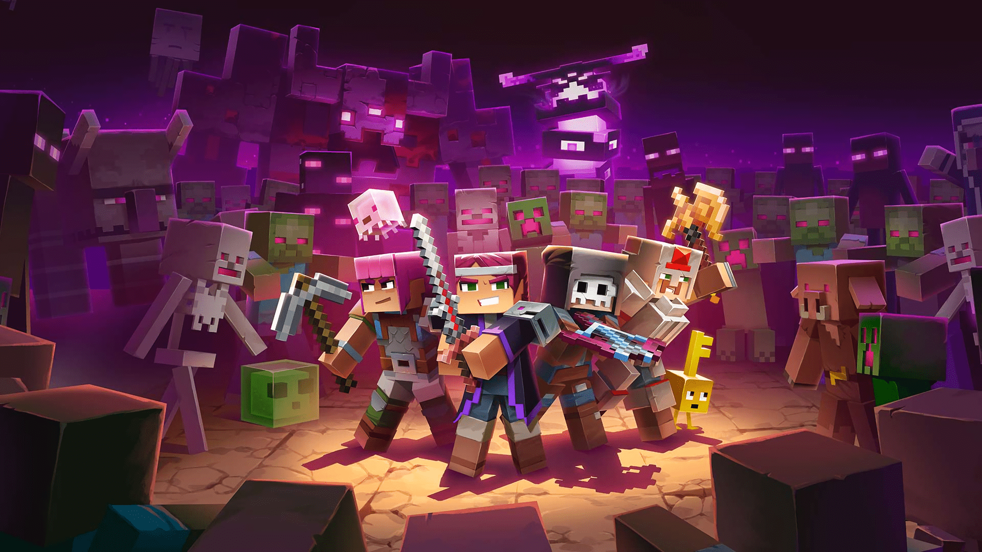 1920x1080 Download Video Game Minecraft: Dungeons HD Wallpaperx1080