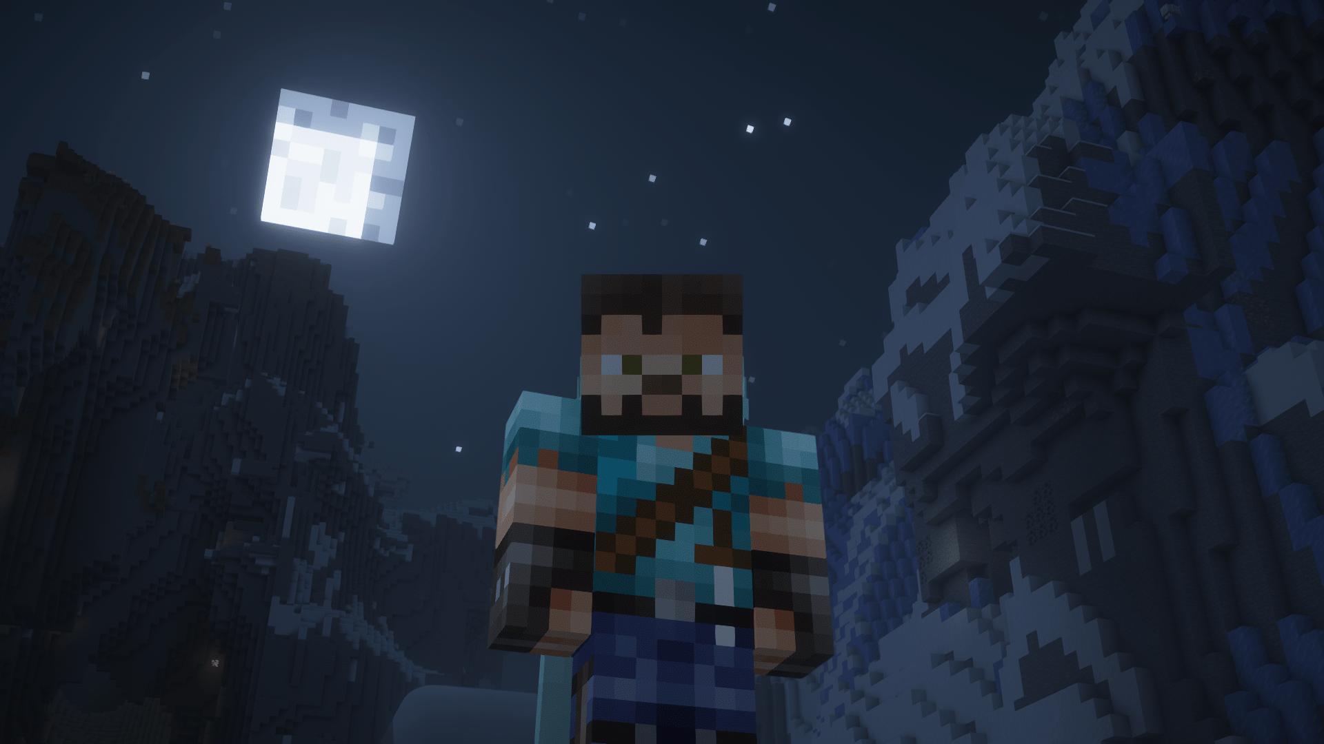 1920x1080 Which Minecraft photo should I use as a profile picture? ( 2 or 3)
