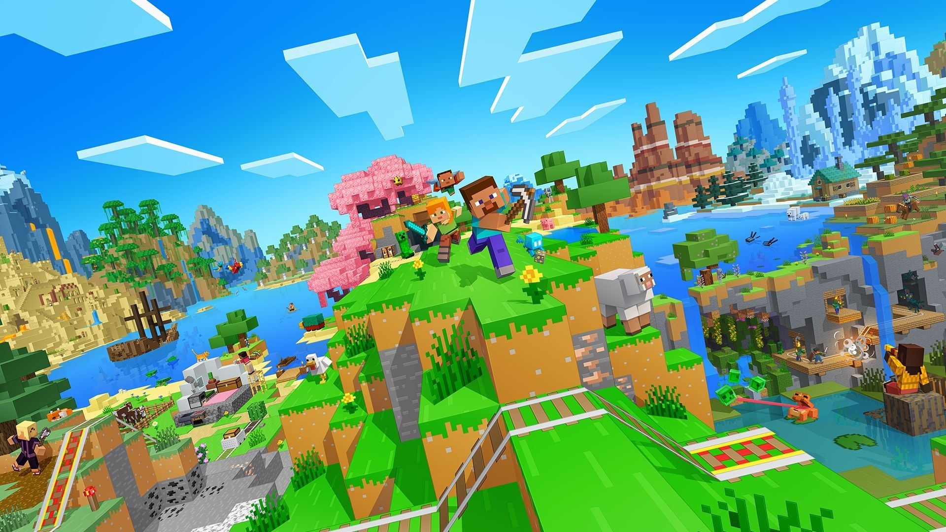 1920x1080 best official Minecraft wallpaper