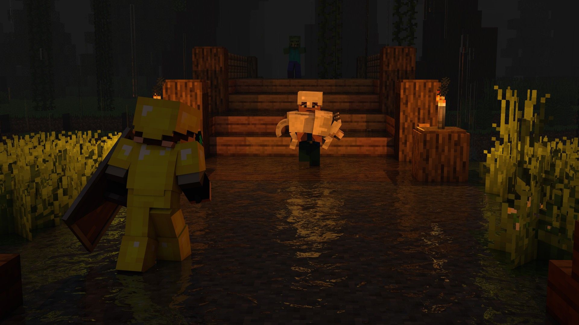 1920x1080 Minecraft 4K HD Wallpaper