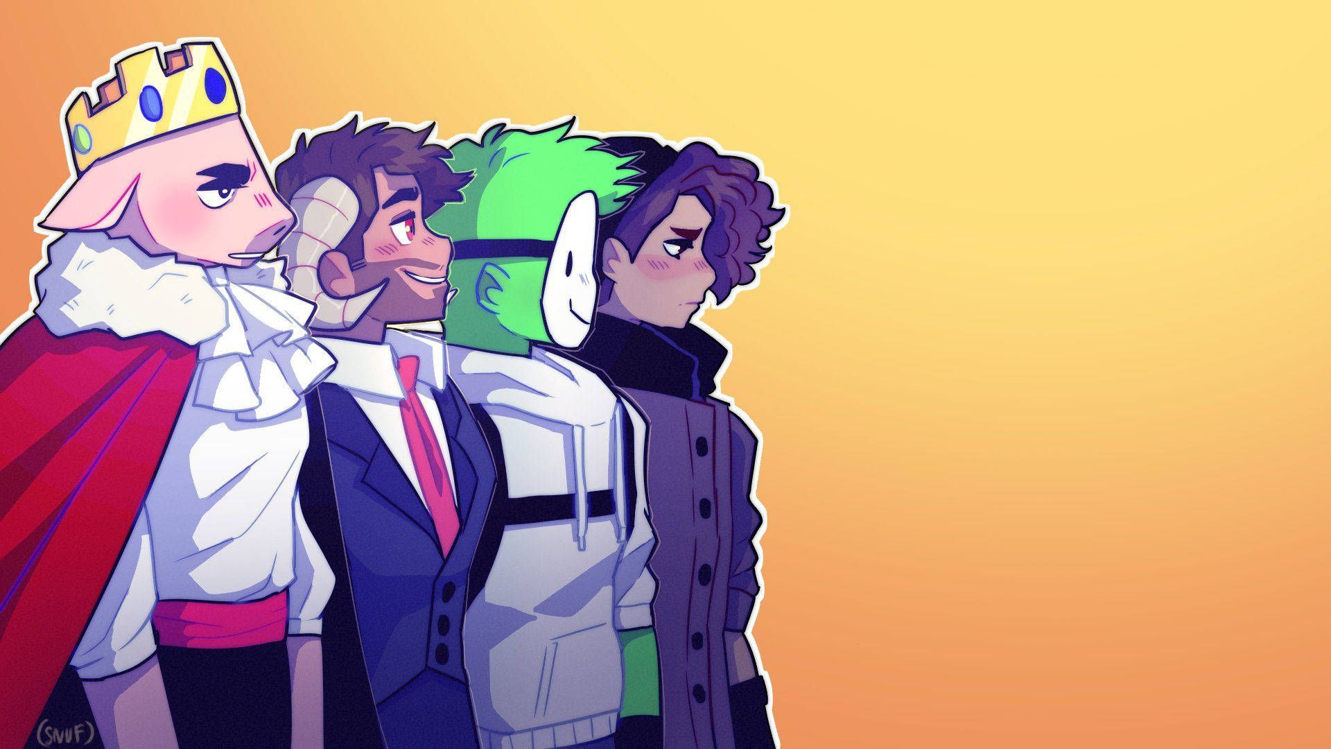 1920x1080 Download Minecraft Dream Teammates Wallpaper