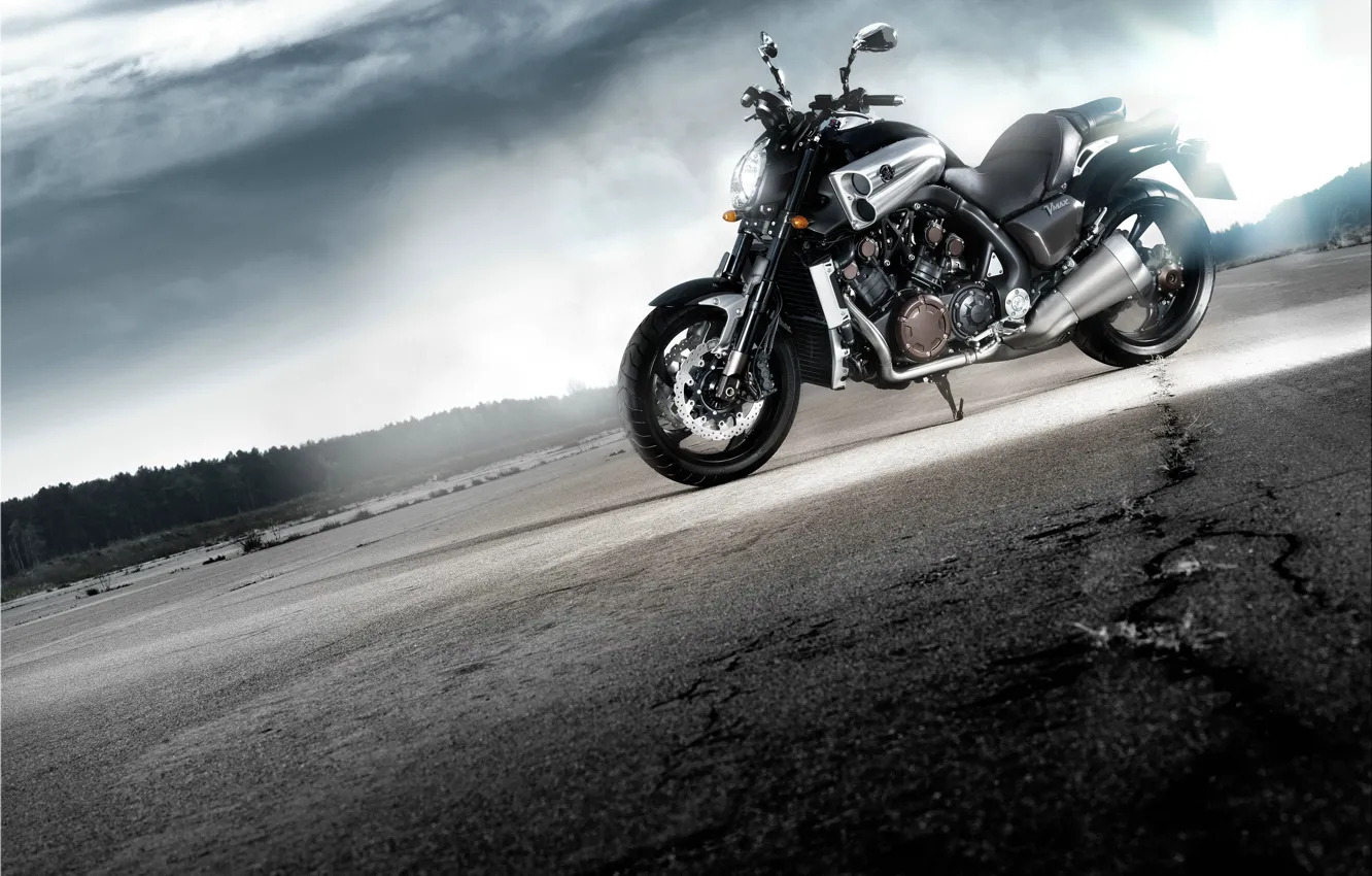 1332x850 Free Motorcycle, Yamaxa, Yamaha V Max Wallpaper For Desktop And Phone