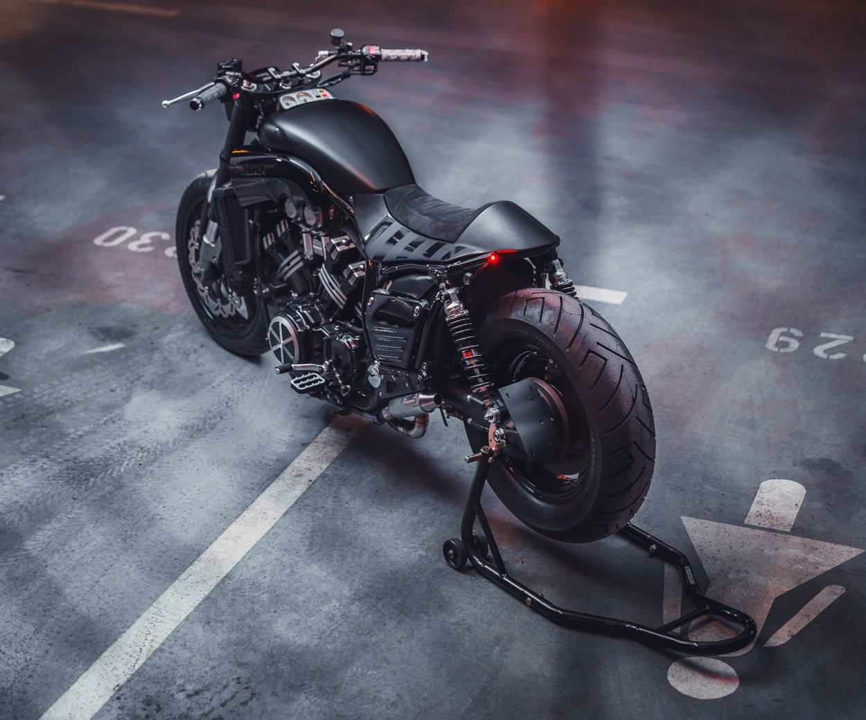 1250x1040 Urban Fighter: Yamaha V Max By Motocrew