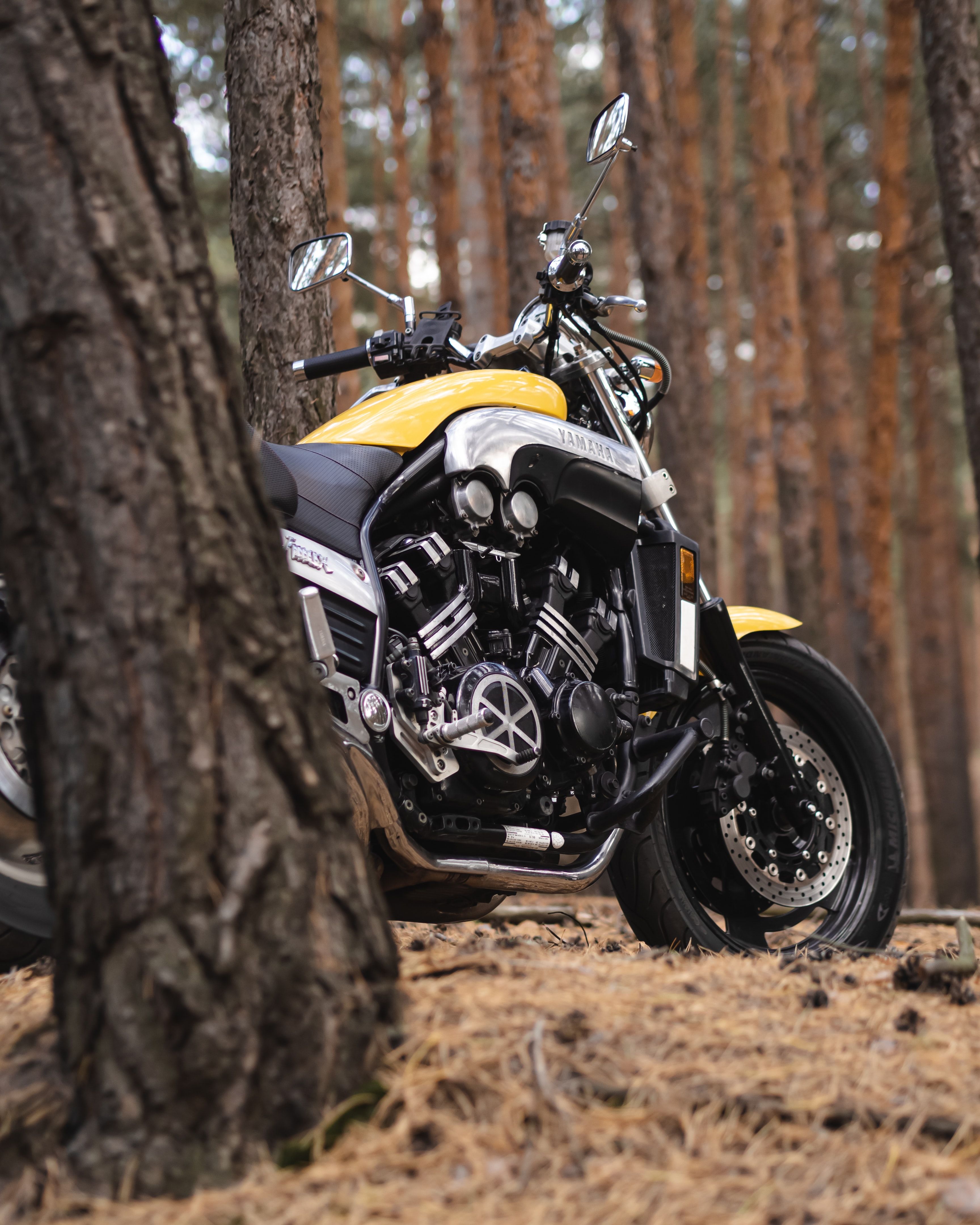 3456x4320 Phone wallpaper: Bike, Yamaha, Motorcycles, Back View, Rear View, Motorcycle, Motor 117404