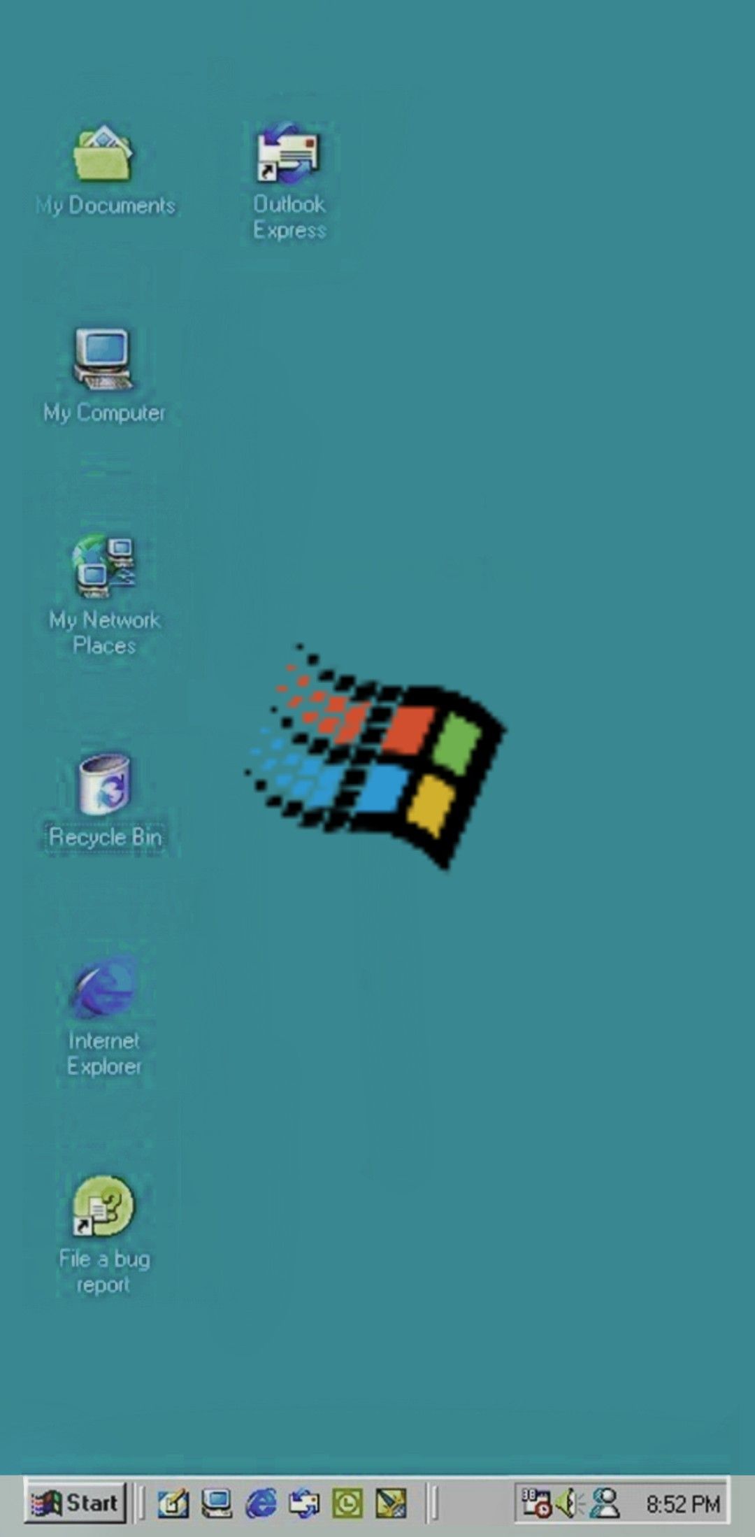 1080x2198 Old Internet Wallpaper