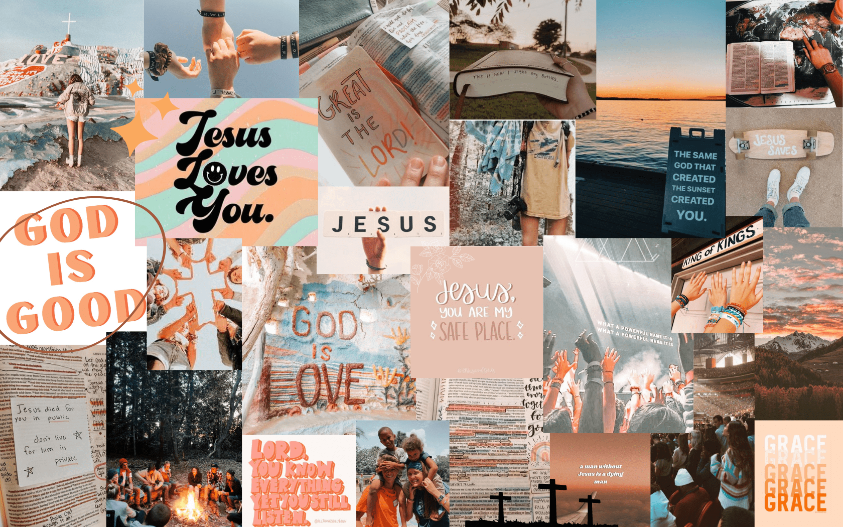 1680x1050 Jesus loving wallpaper
