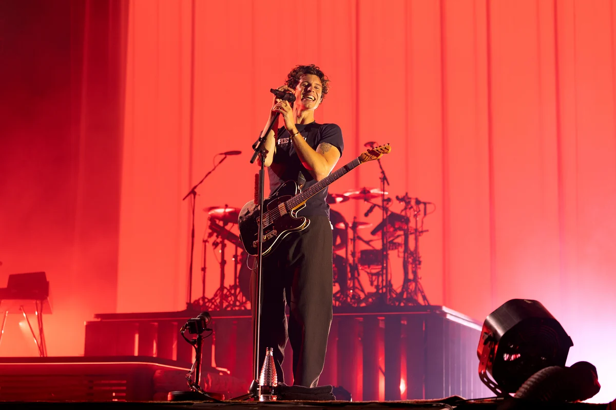 1200x800 Photos of Shawn Mendes at the O2 Arena in London on 16 August 2025. The Line of Best Fit