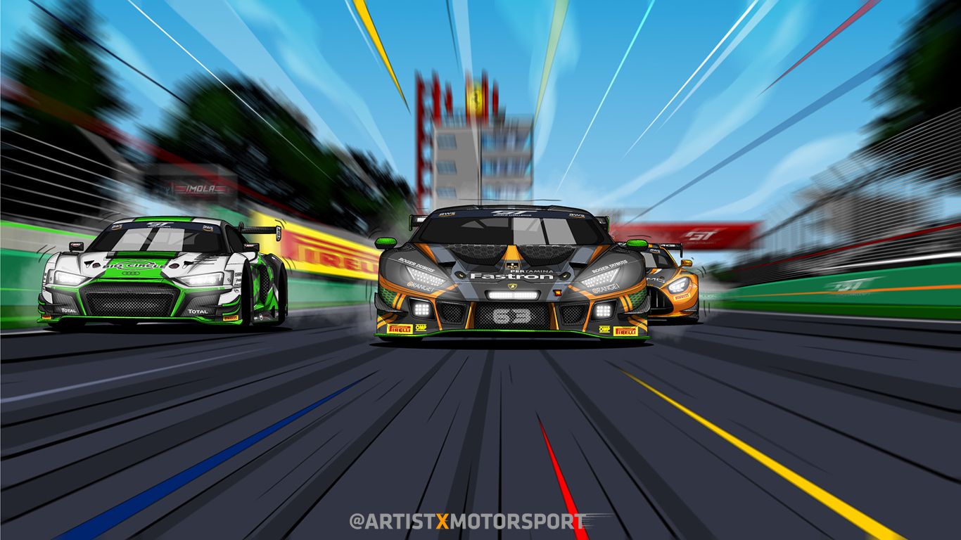 1366x768 GT World Challenge Europe Italia art