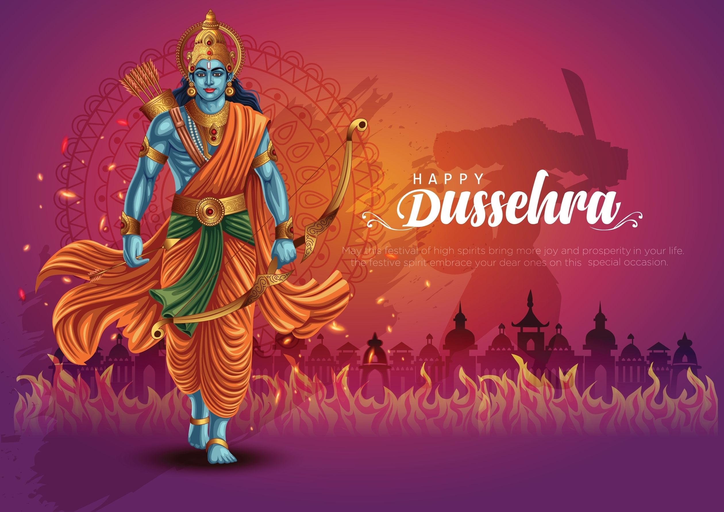 2520x1782 Happy Dussehra Wishes 2024: Vijayadashami Messages, Quotes, Image, Posters, and Greetings!