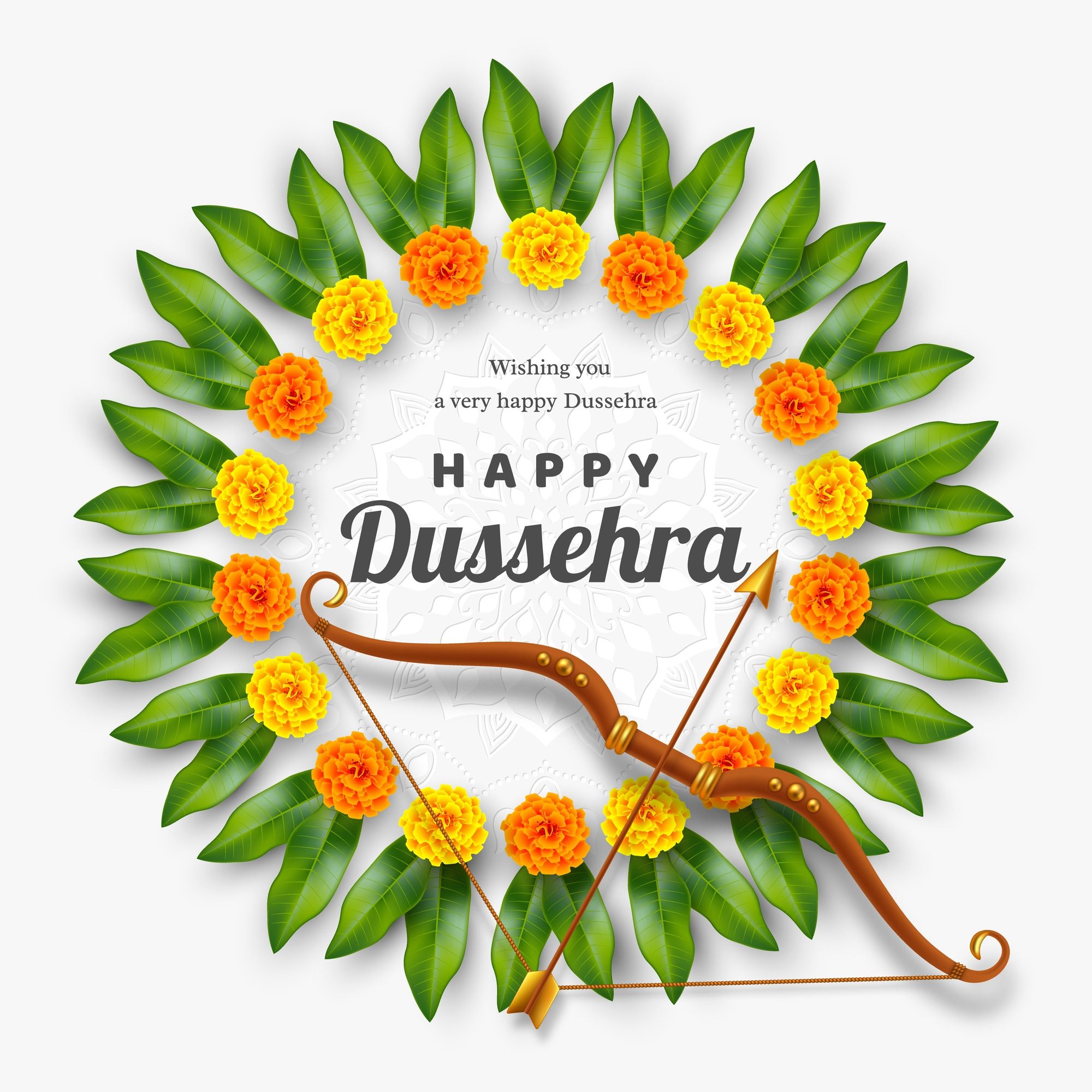2000x2000 Happy Dussehra Image 2024: Wishes, Quotes, Messages and WhatsApp Greetings to Share on Vijayadashami