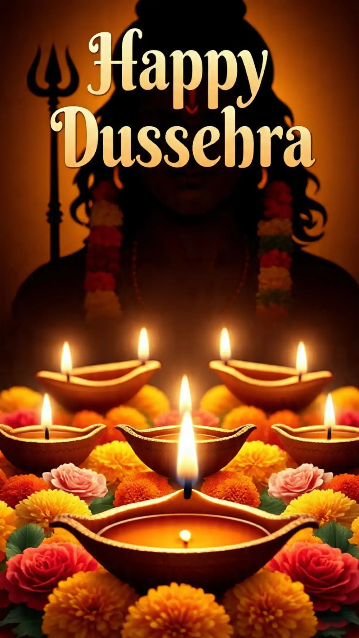 1250x2222 Happy Dussehra Wallpaper HD 2025 (HD)