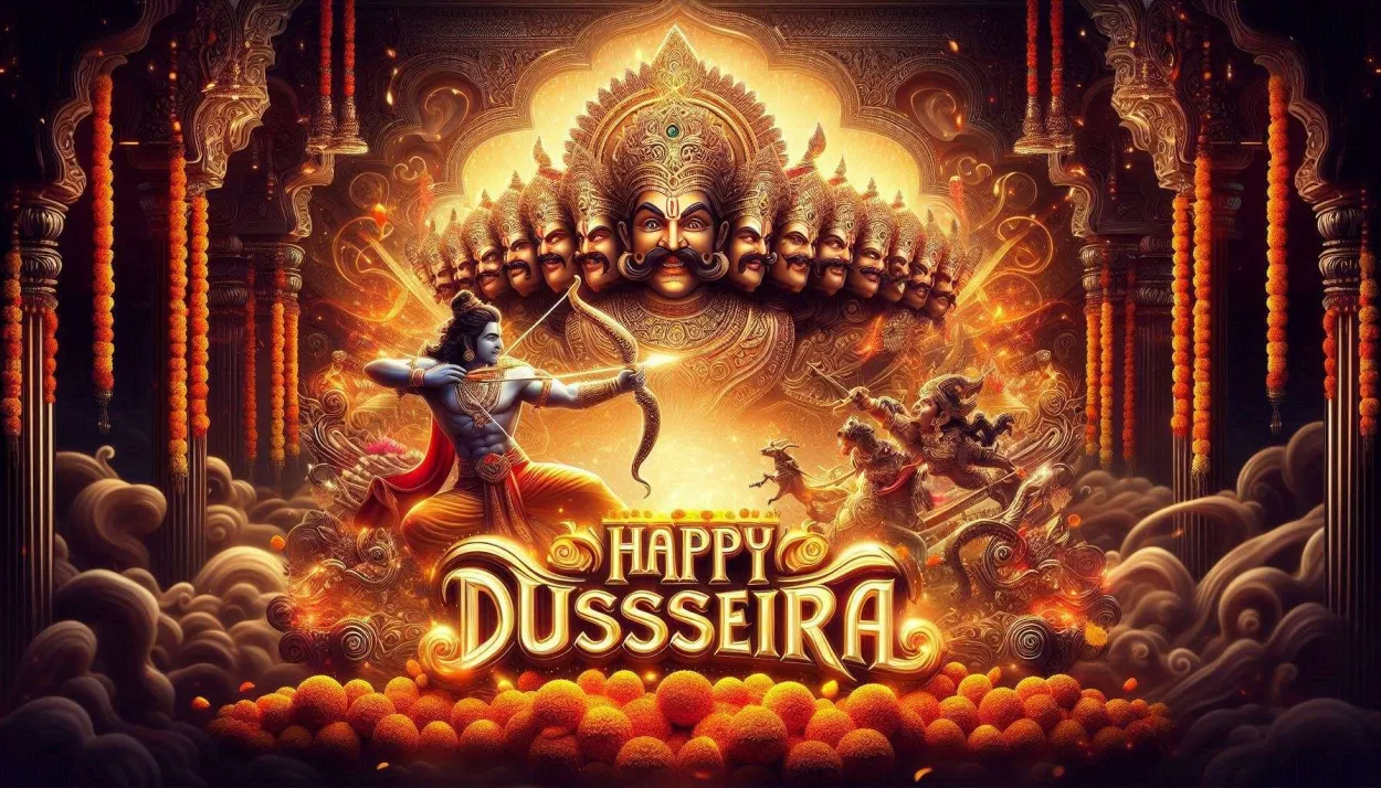 1250x714 Happy Dussehra Festival Image for Social Media (HD)