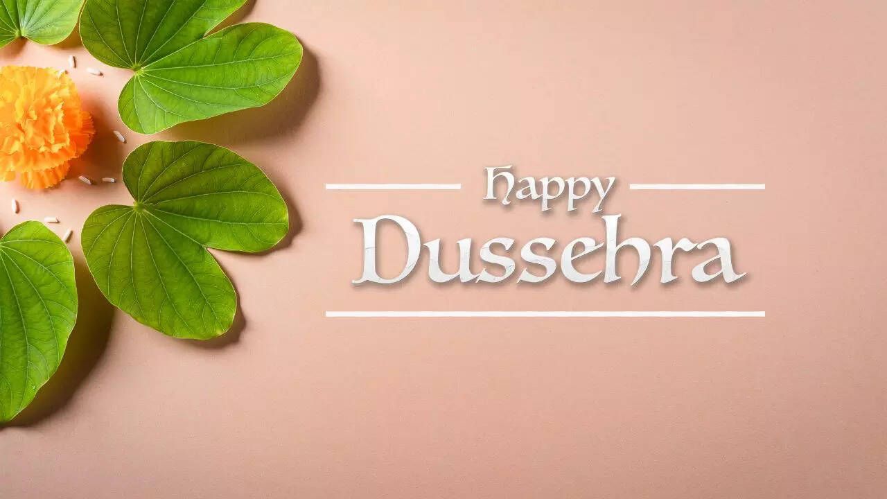 1280x720 Happy Dussehra 2025: Wishes, Messages, Image and Quotes to Share with Your Loved Ones Times of India
