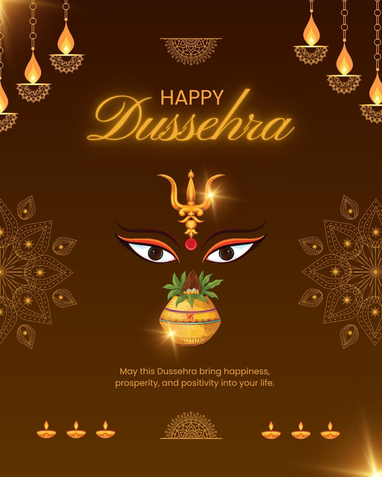 1280x1600 and customizable dussehra templates