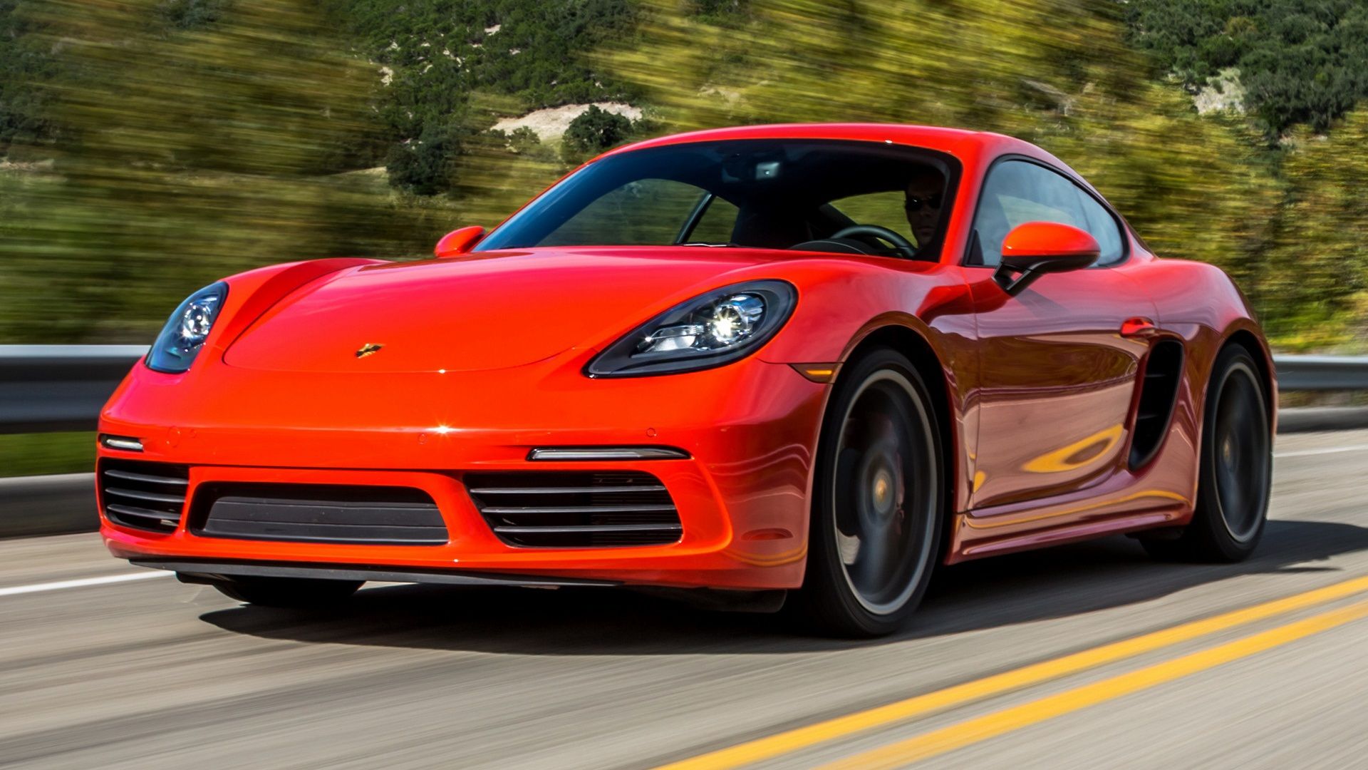 1920x1080 Porsche 718 Cayman S Wallpaper