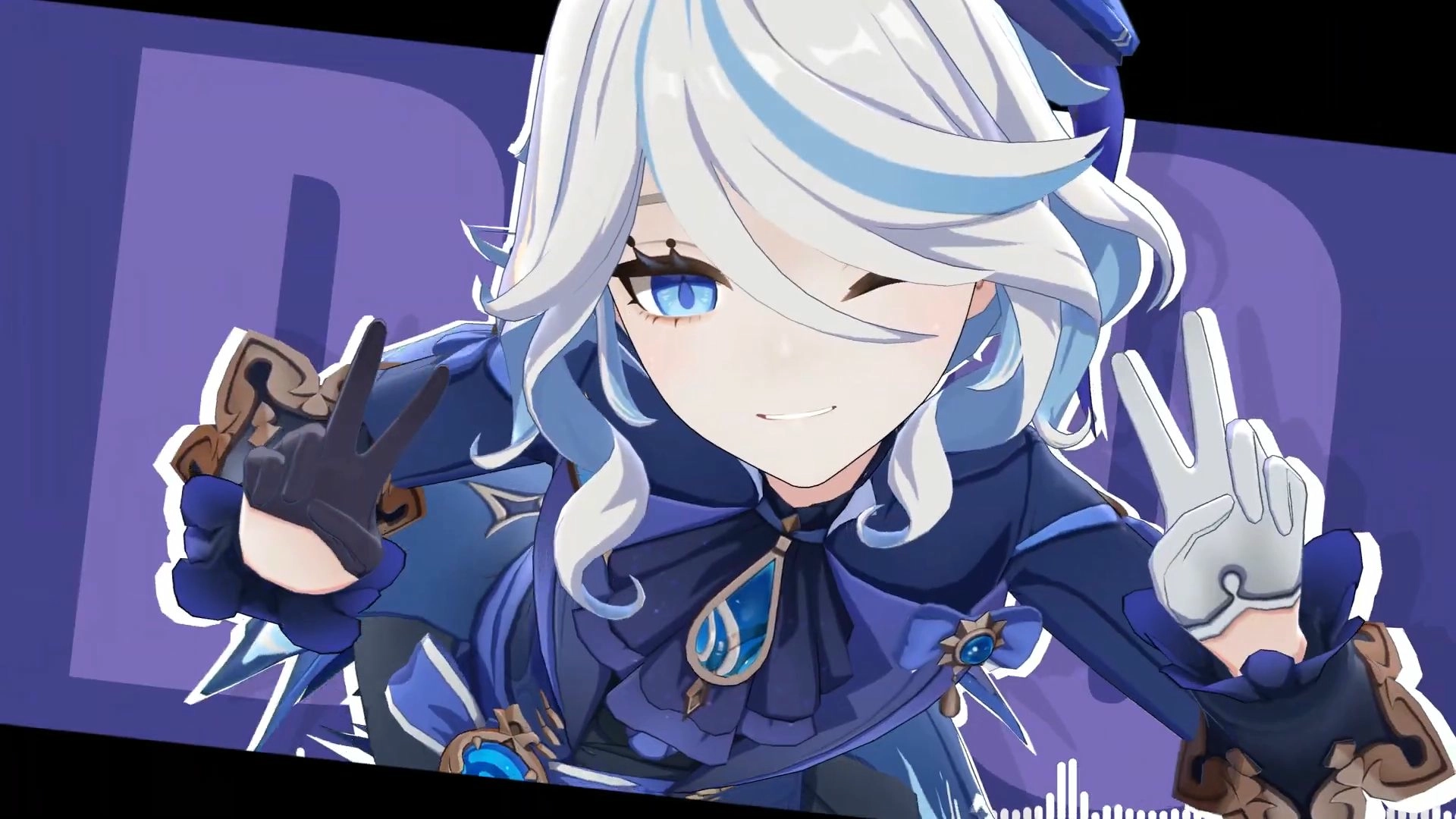 1920x1080 Furina Montagem Shirt Blue (Live)