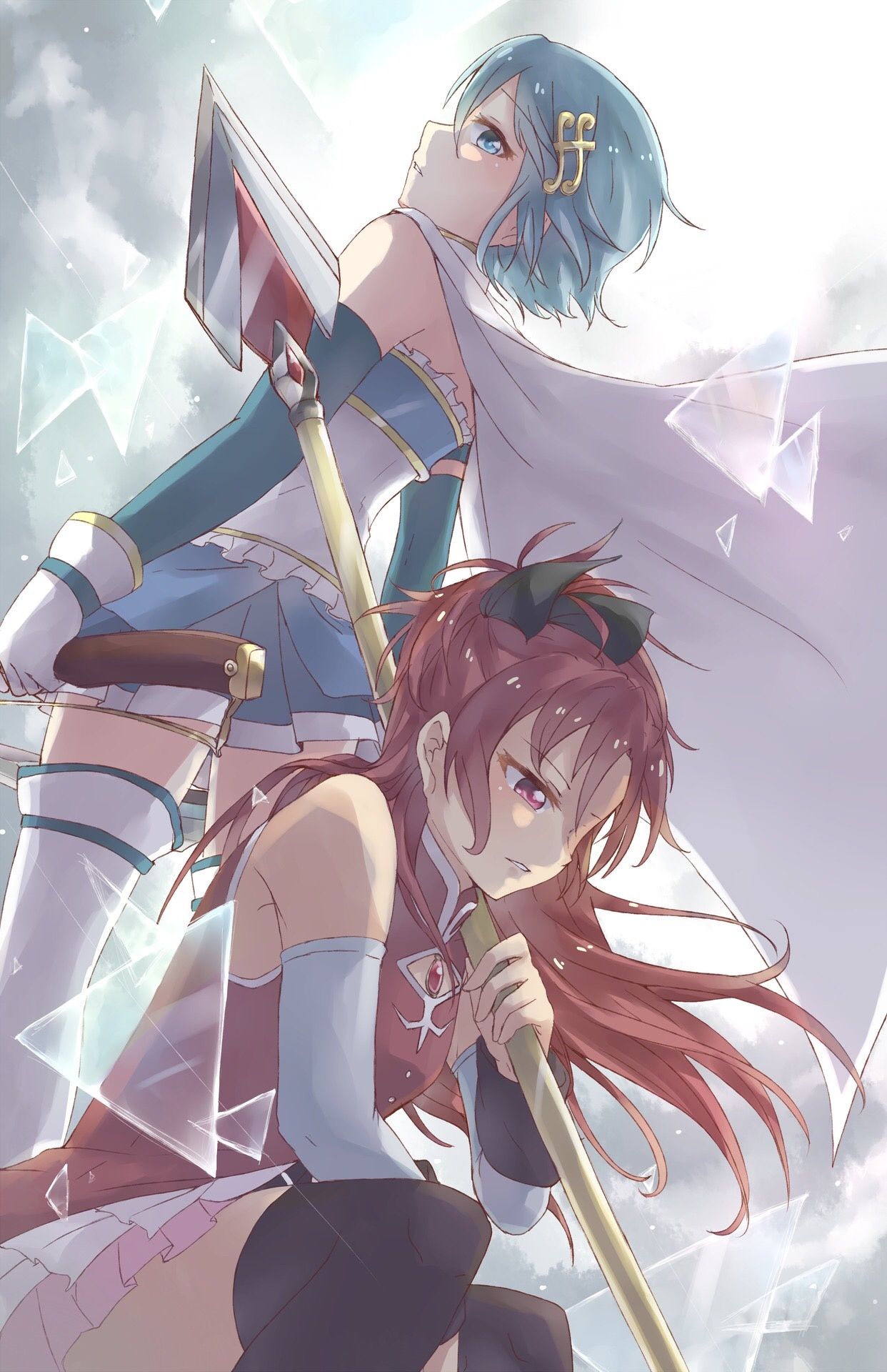 1242x1920 Kyoko Sakura Wallpaper