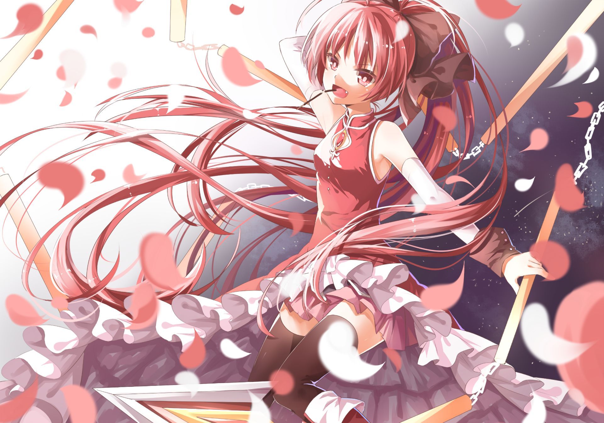 1920x1344 Phone wallpaper: Anime, Puella Magi Madoka Magica, Kyōko Sakura 377445