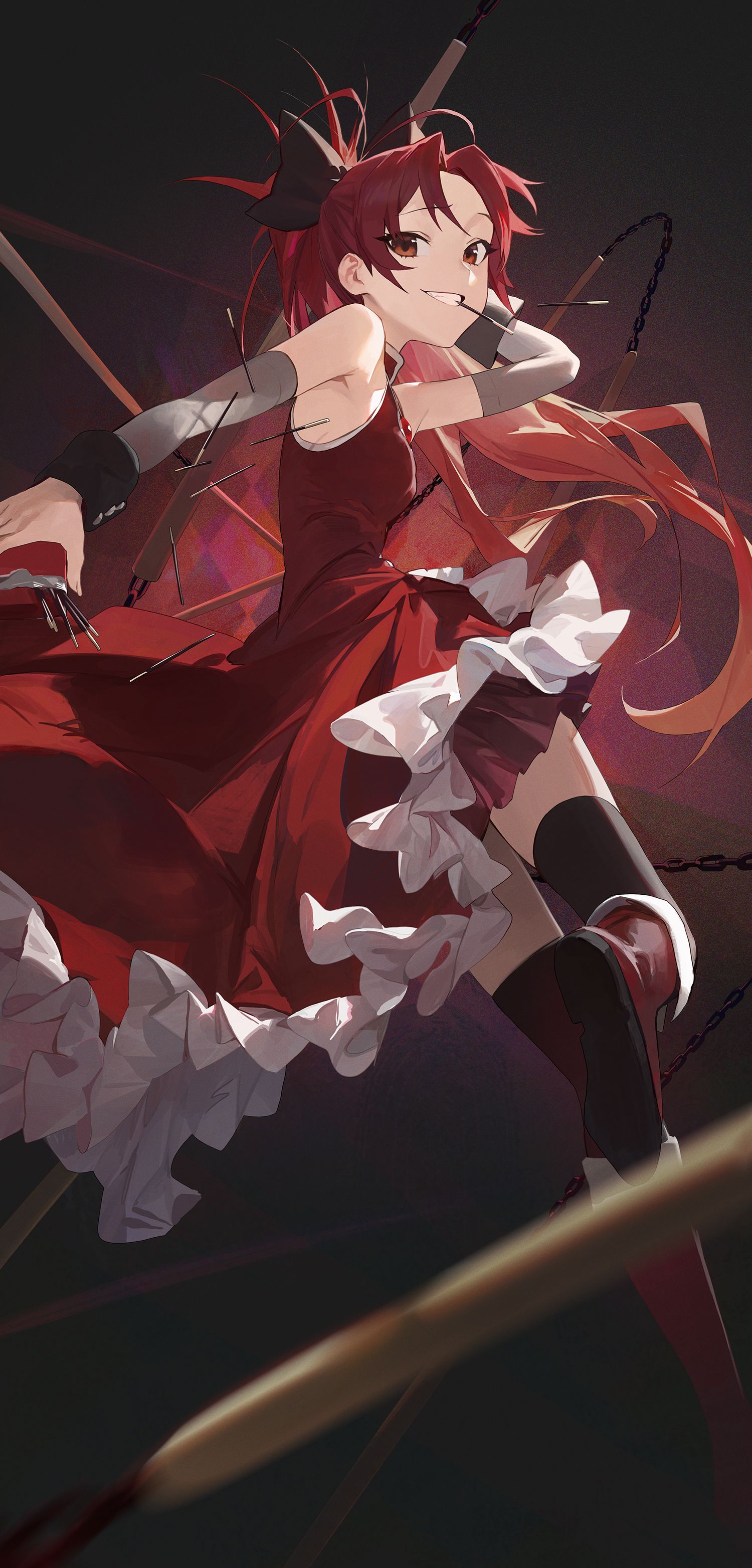1500x3128 Kyouko Sakura [Madoka Magica]