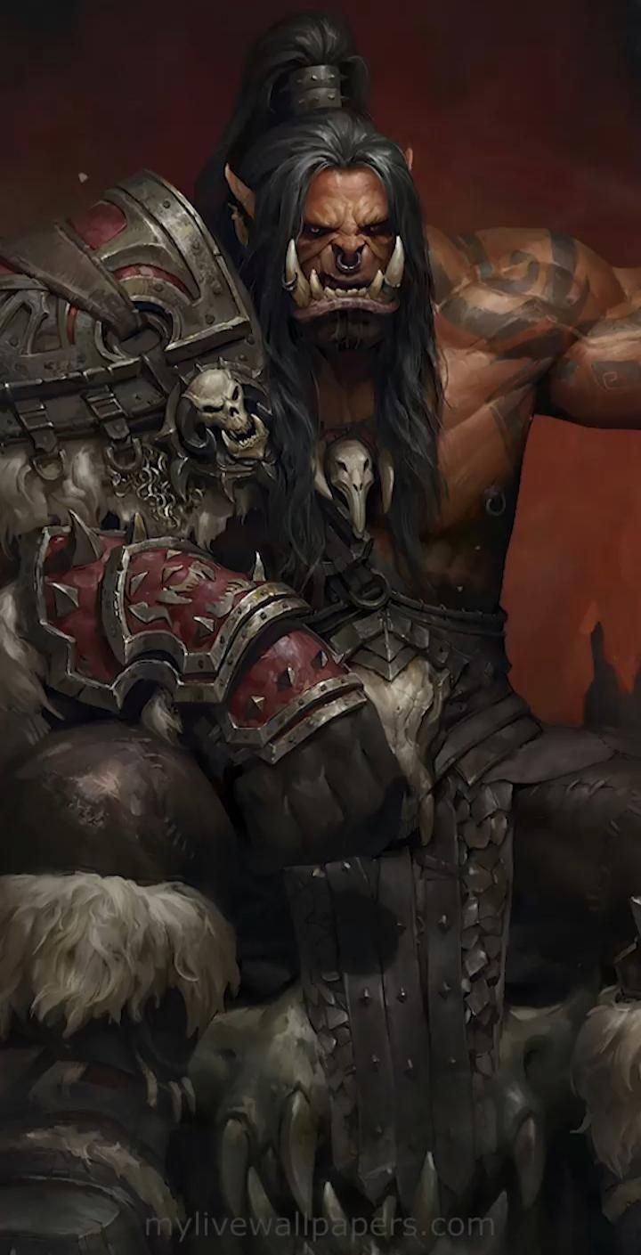 720x1409 GROMMASH HELLSCREAM LIVE WALLPAPER ✨Follow For More✨