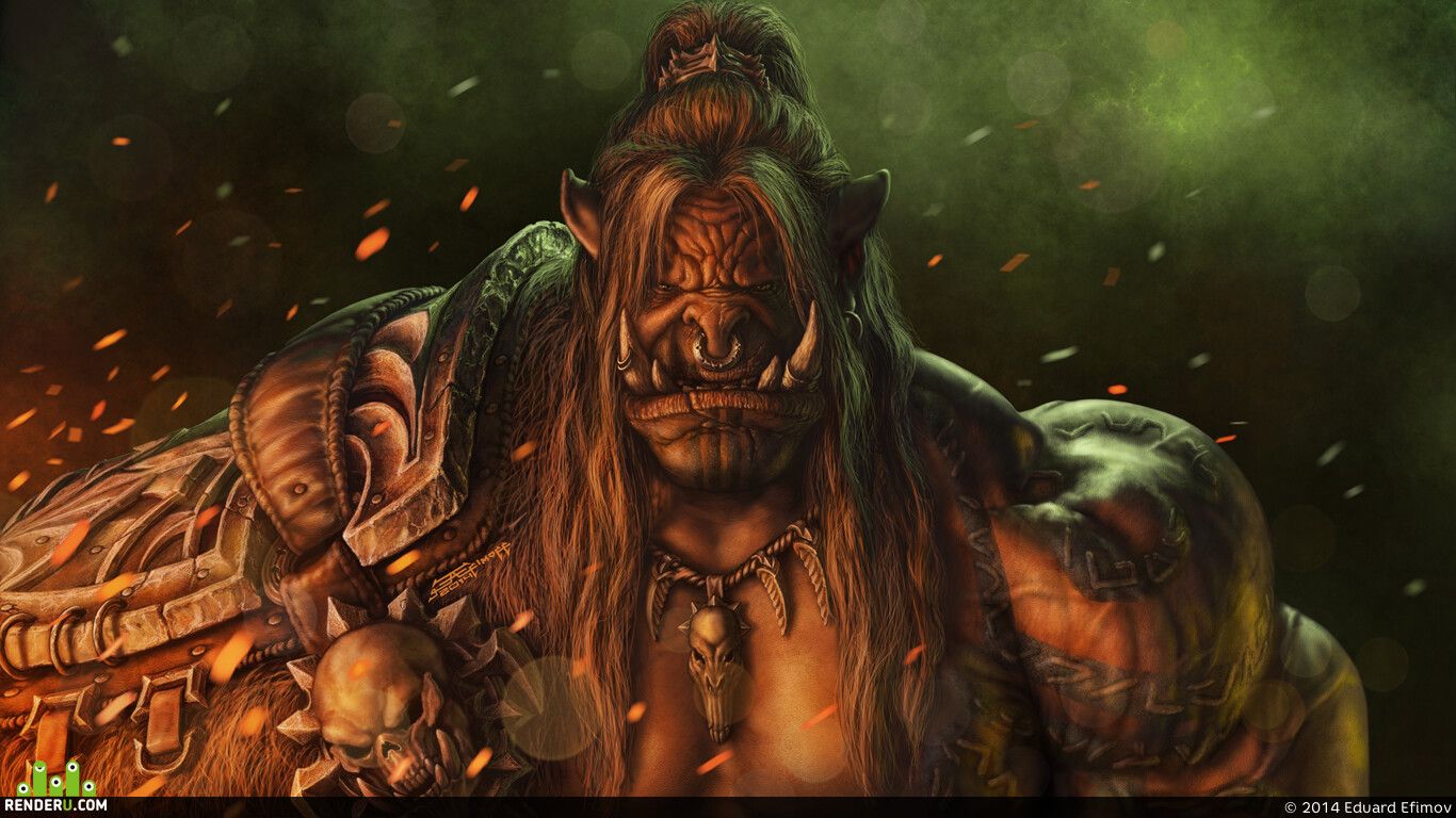 1366x768 Grommash Hellscream