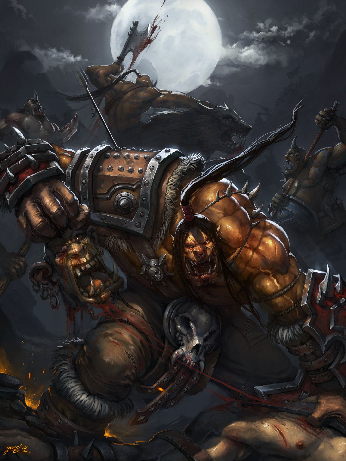 1440x1920 The Wrath of Grommash