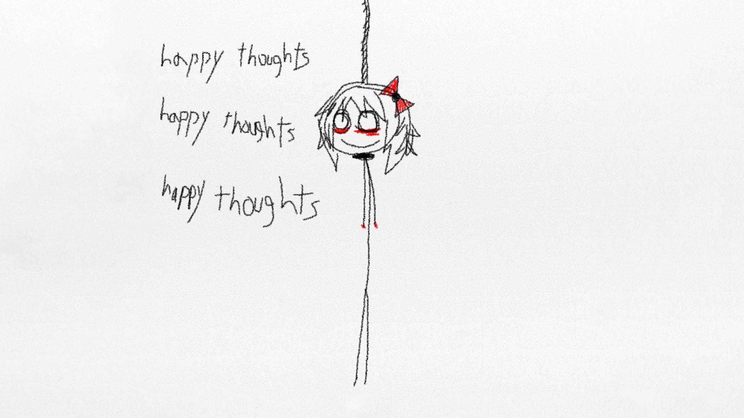2560x1440 Happy thoughts wallpaper