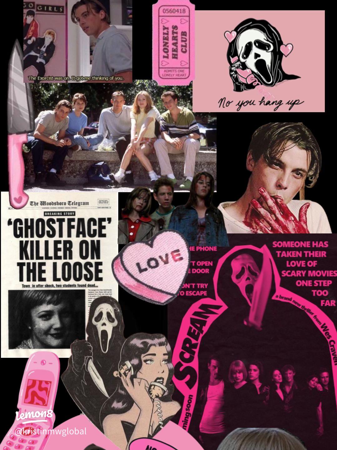 1080x1440 Spooky & Cute Halloween Wallpaper: Scream, Pink Horror Aesthetic & iPhone Background