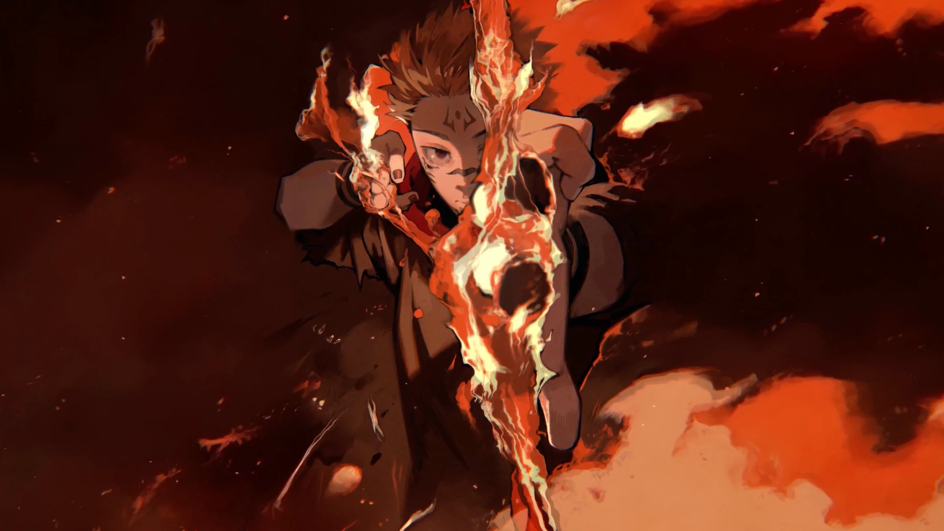 1920x1080 Ryomen Sukuna Fuga