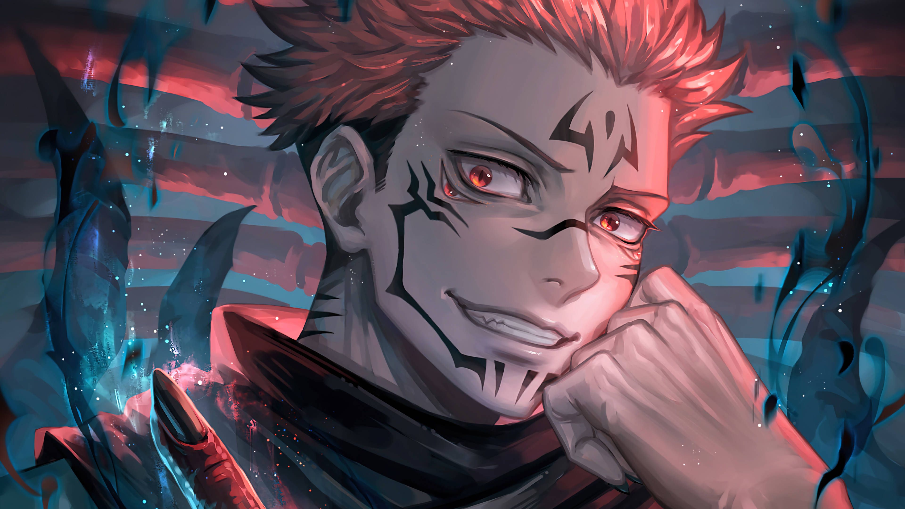 3840x2160 Download Sukuna Jujutsu Kaisen 4K Wallpaper