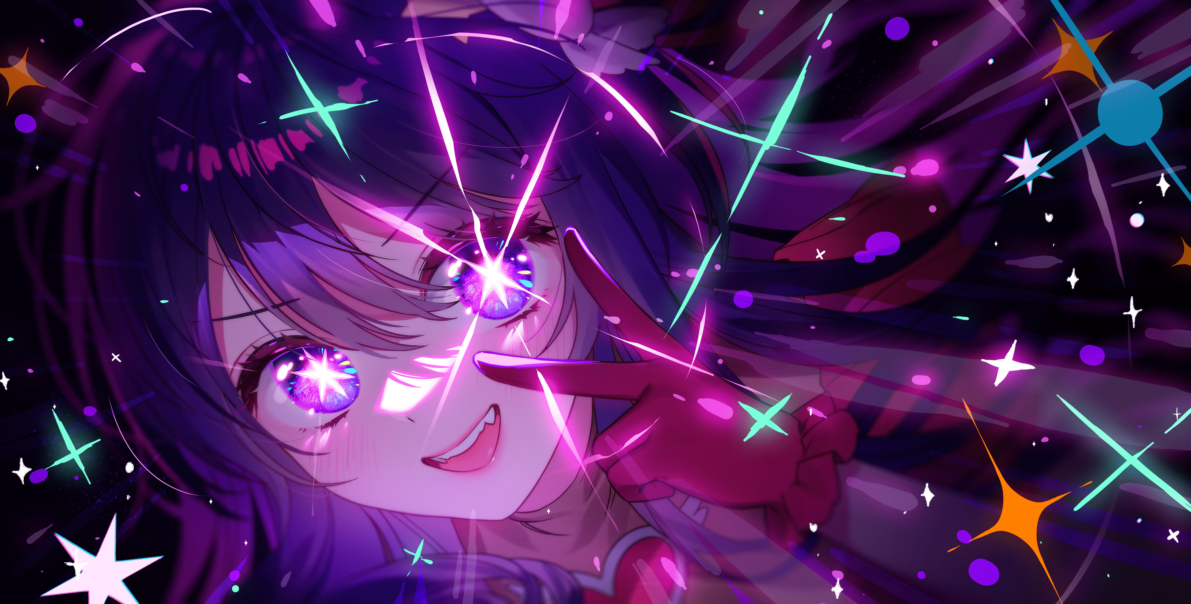 4162x2109 Ai Hoshino Wallpaper and Background: Free HD Download