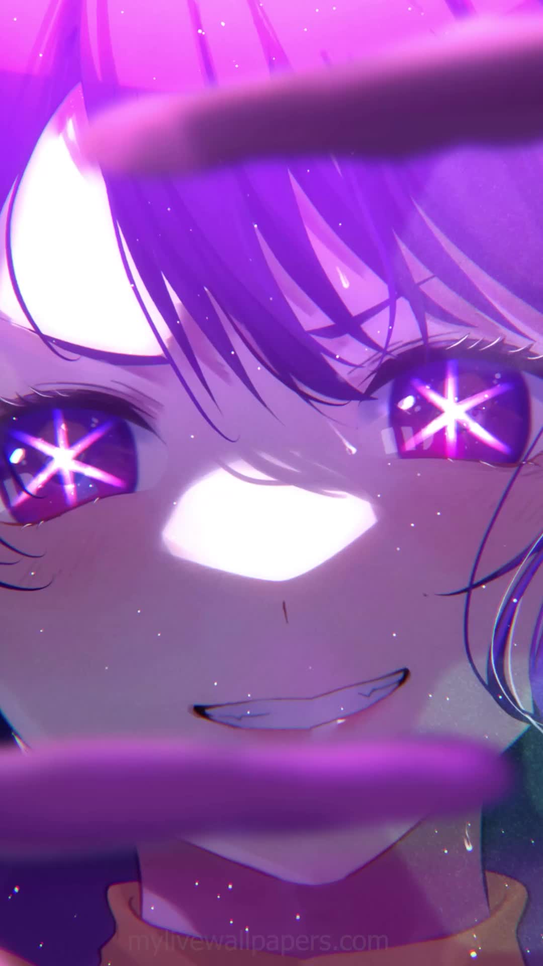 1080x1920 Ai Hoshino *Live Mobile Wallpaper* Download from link in description