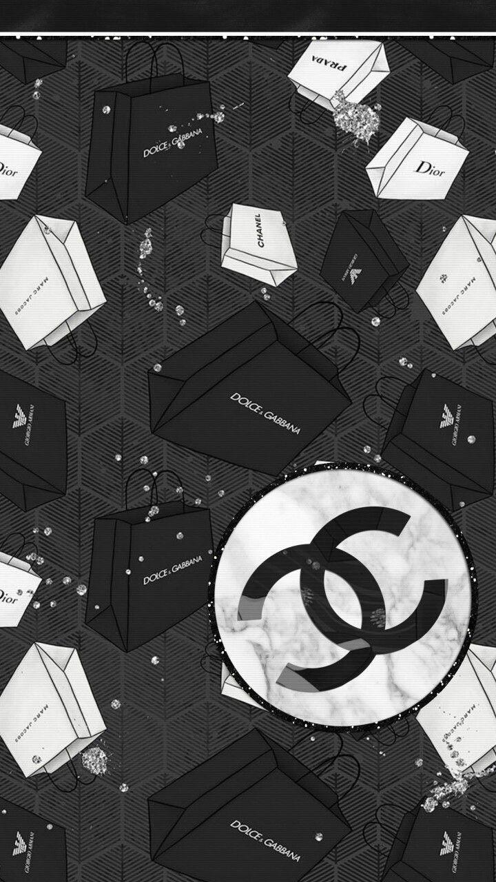720x1280 My wallpaper. White glitter wallpaper, Glitter wallpaper, Black and white wallpaper