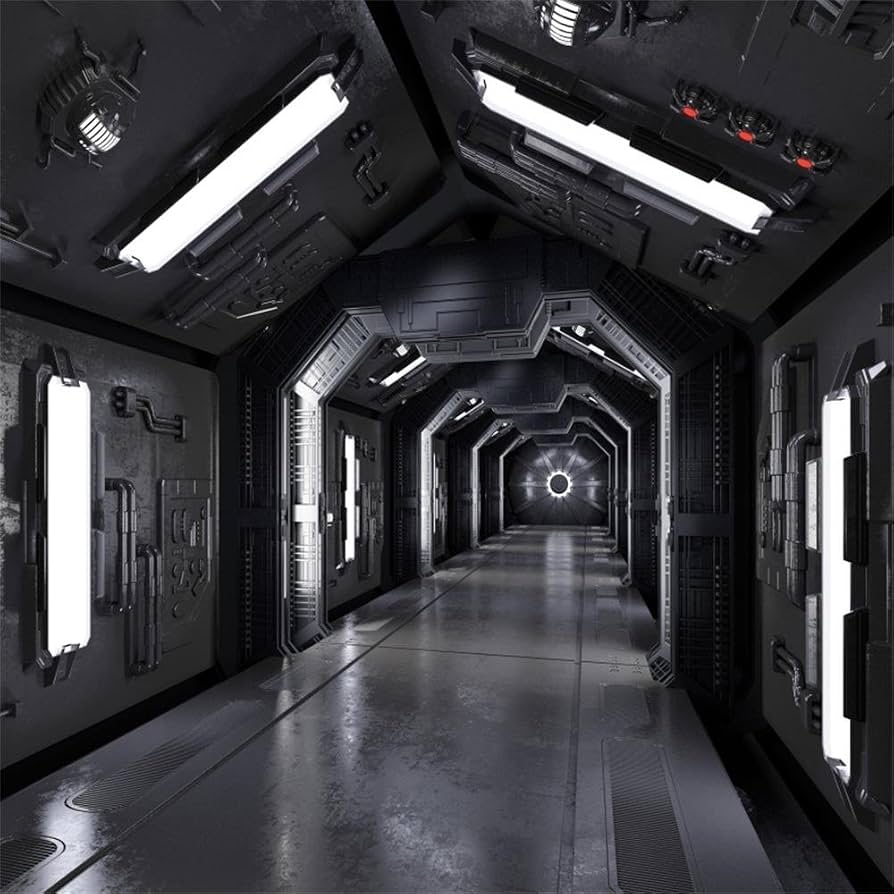 894x894 Amazon.com : AOFOTO 10x10ft Spaceship Hallway Space Station Backdrop Universe Exploration Science Fiction Spacecraft Planet Photography Background Kid Boy Girl Adult Portrait Photo Studio Props Vinyl Wallpaper