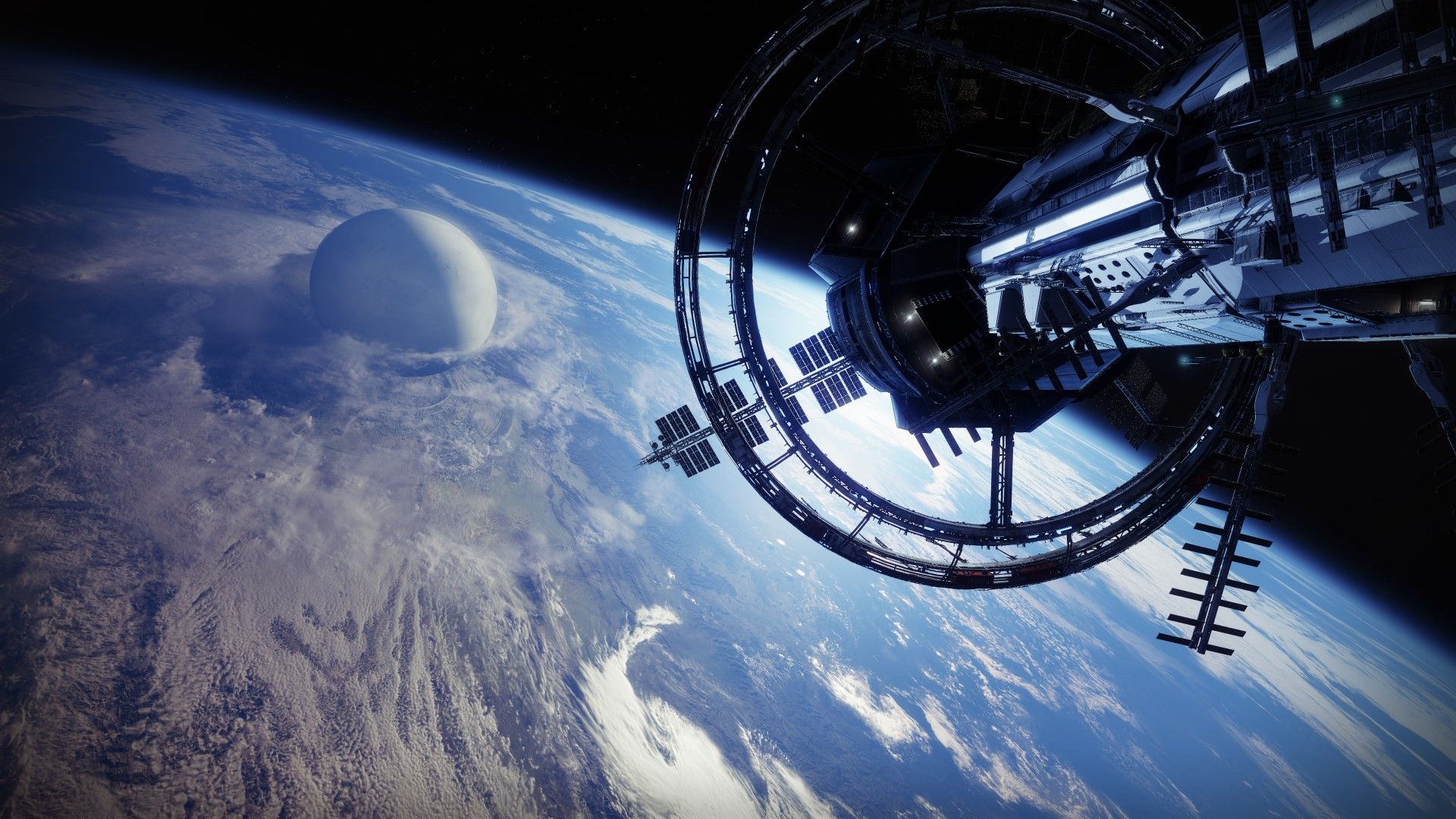 1920x1080 Destiny 2 Space Station Wallpaper