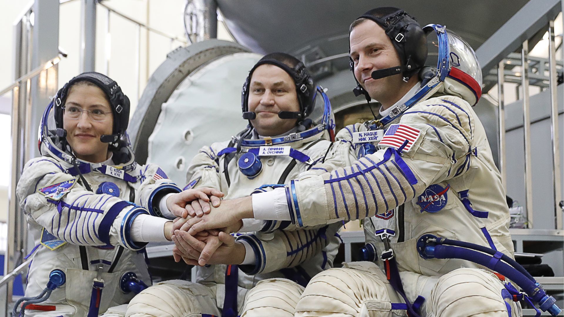 1920x1080 The astronauts who have visited the International Space Station