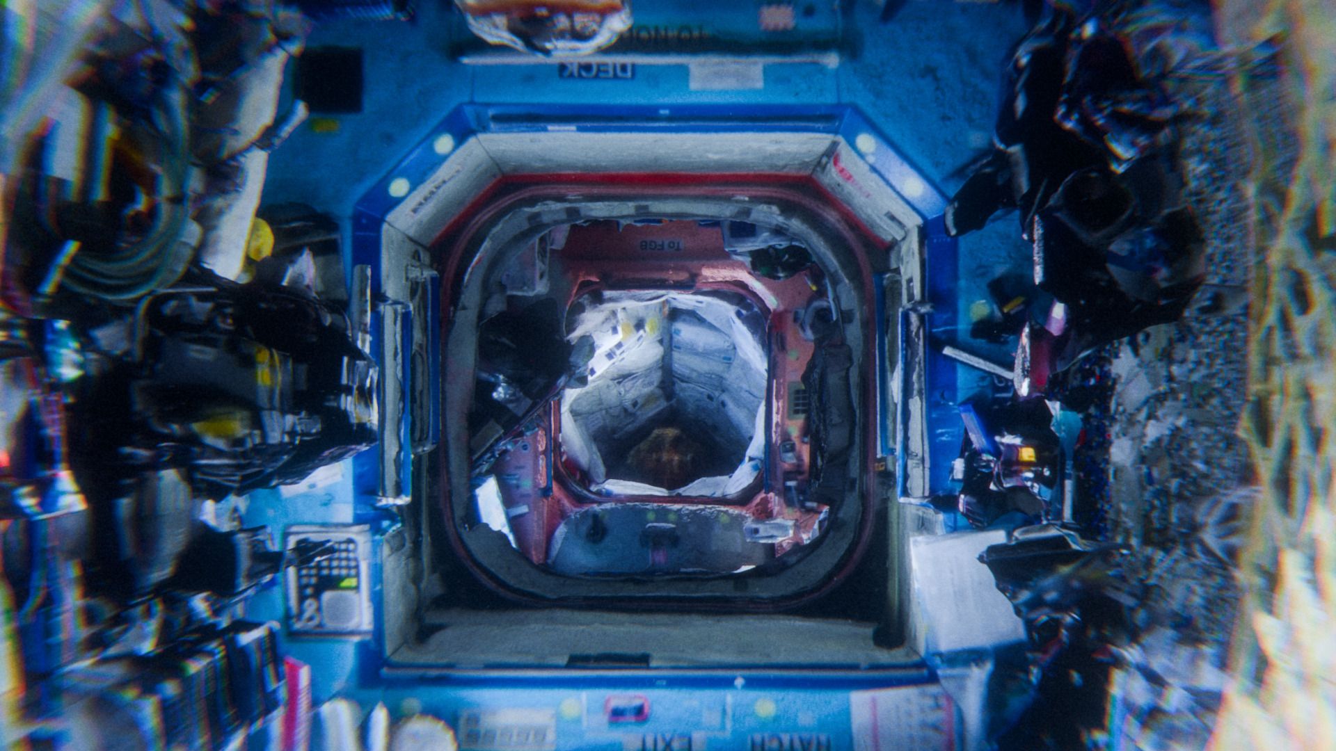1920x1080 Space Station Interior 3D model
