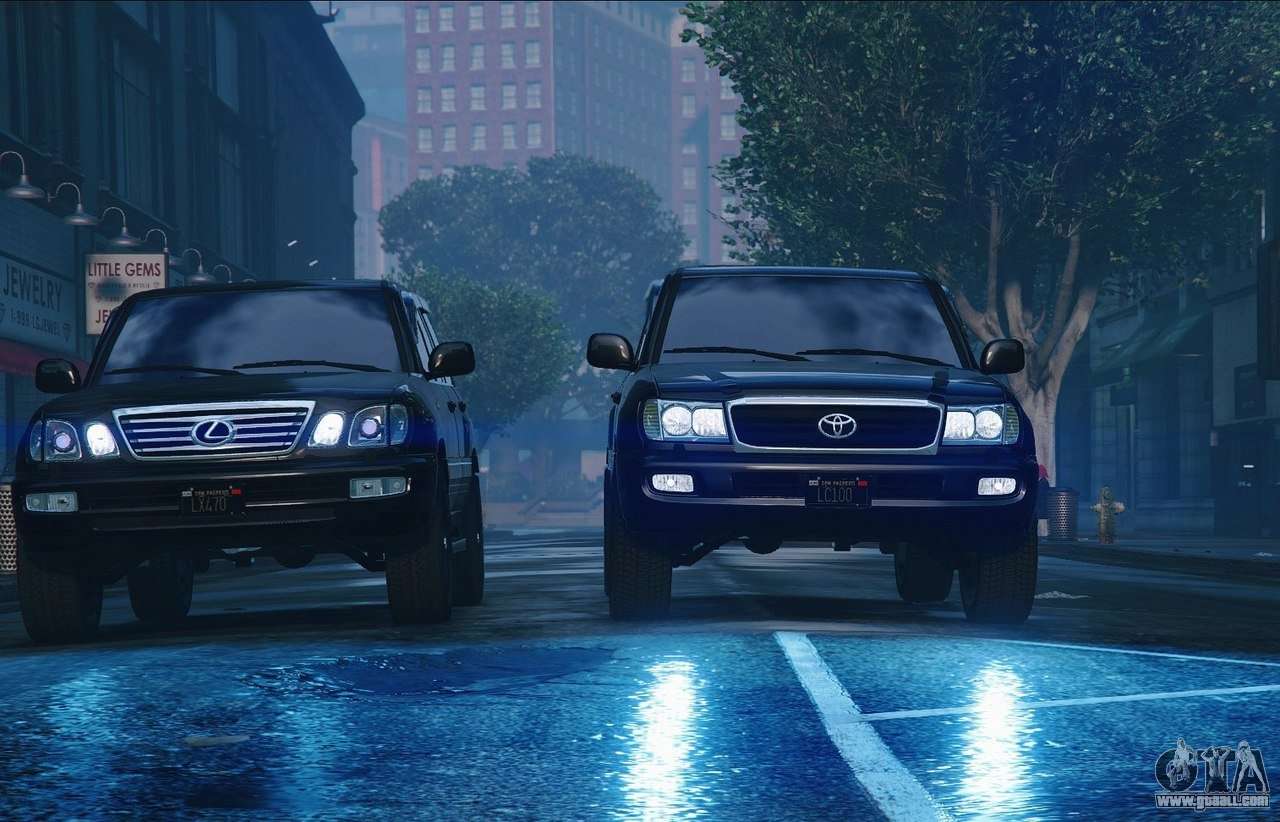 1280x822 Toyota Land Cruiser 100 for GTA 5