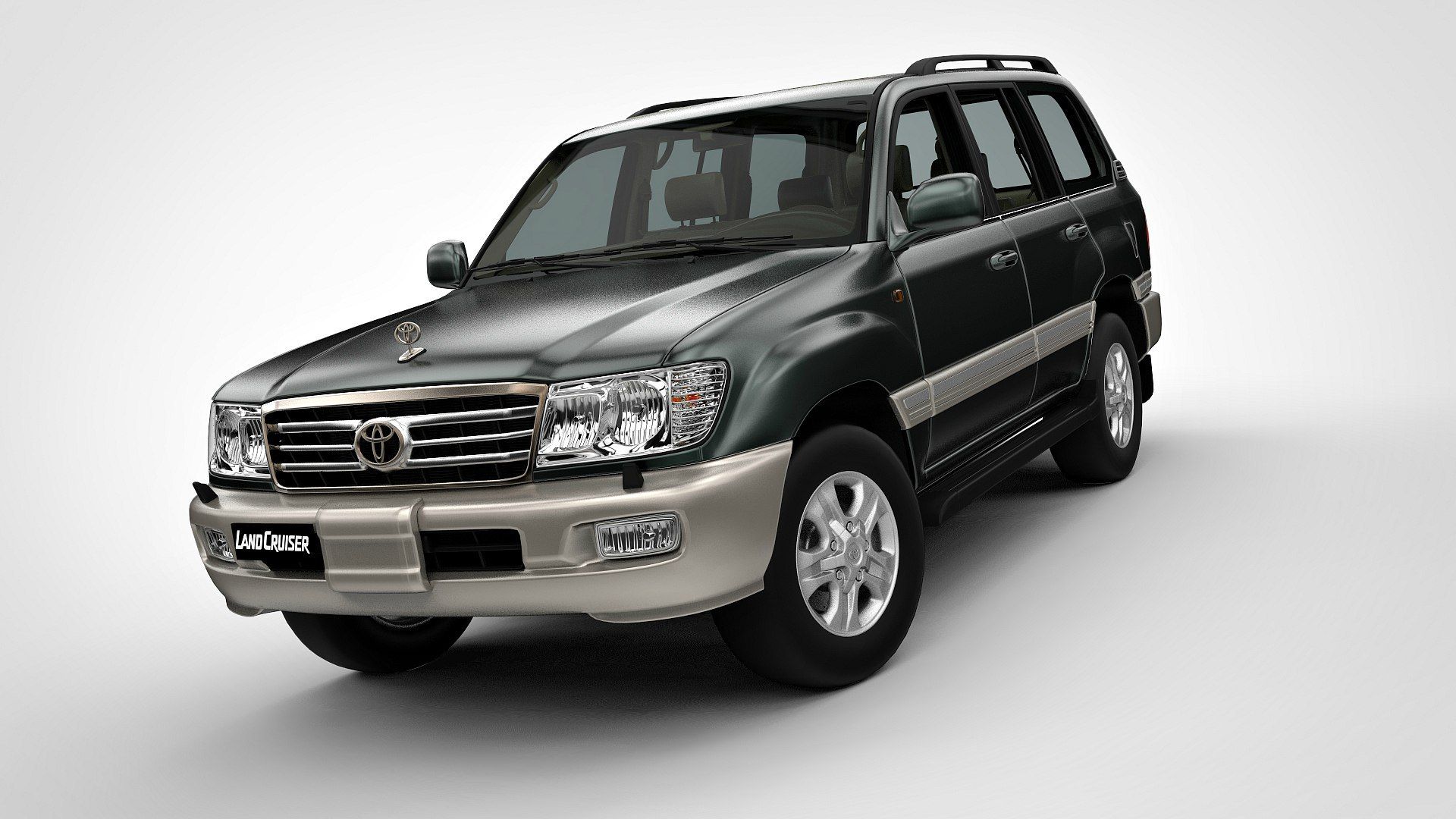 1920x1080 Toyota Land Cruiser 100 3D Model