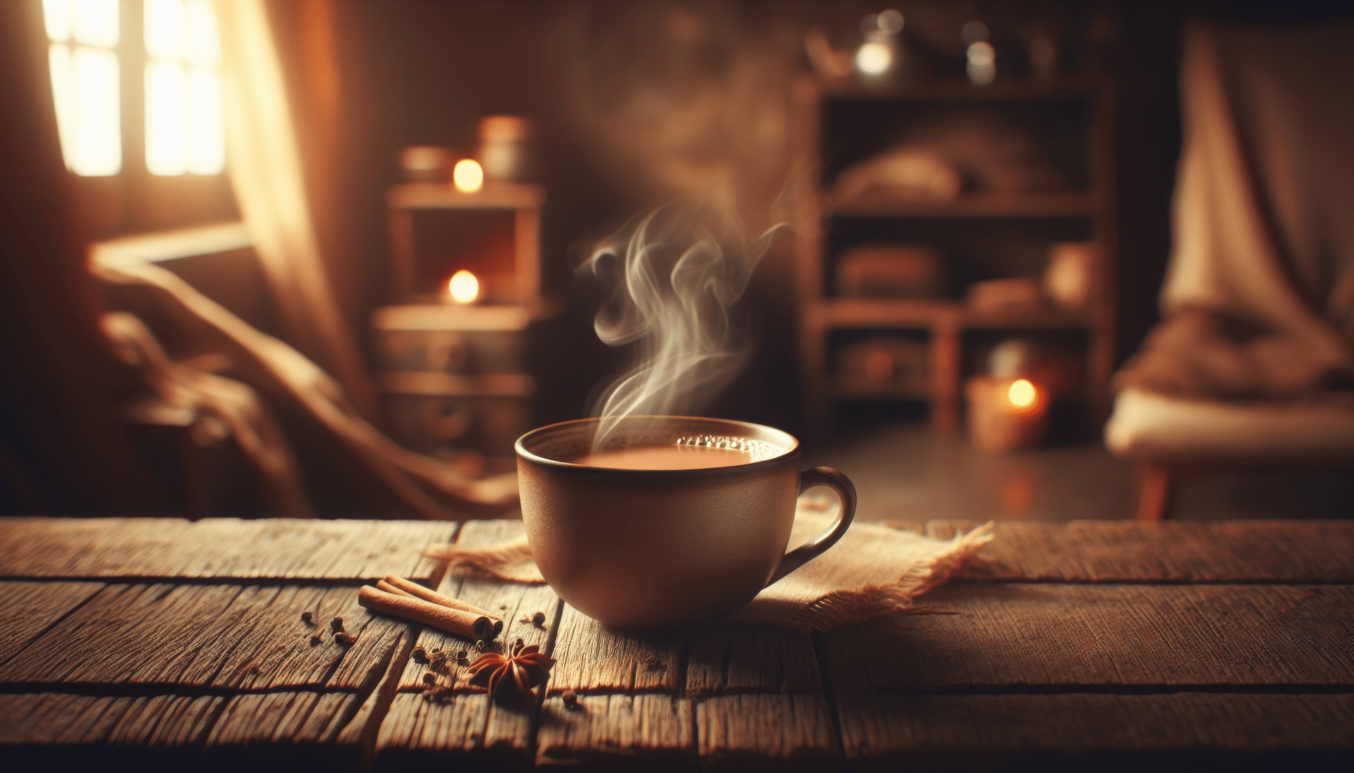1920x1097 Cozy Chai Tea: A 4K Ultra HD Wallpaper Experience