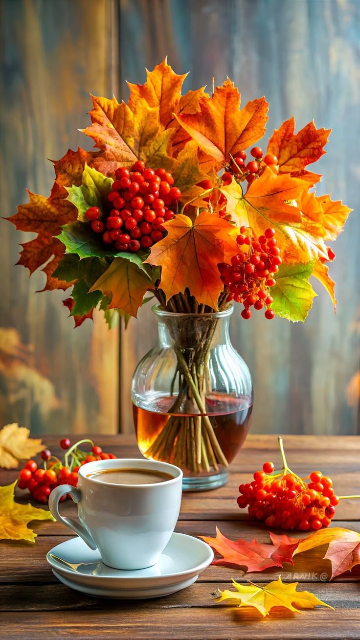 736x1308 Fall coffee table decor. Autumn phone wallpaper, Autumn aesthetic coffee, Fall image