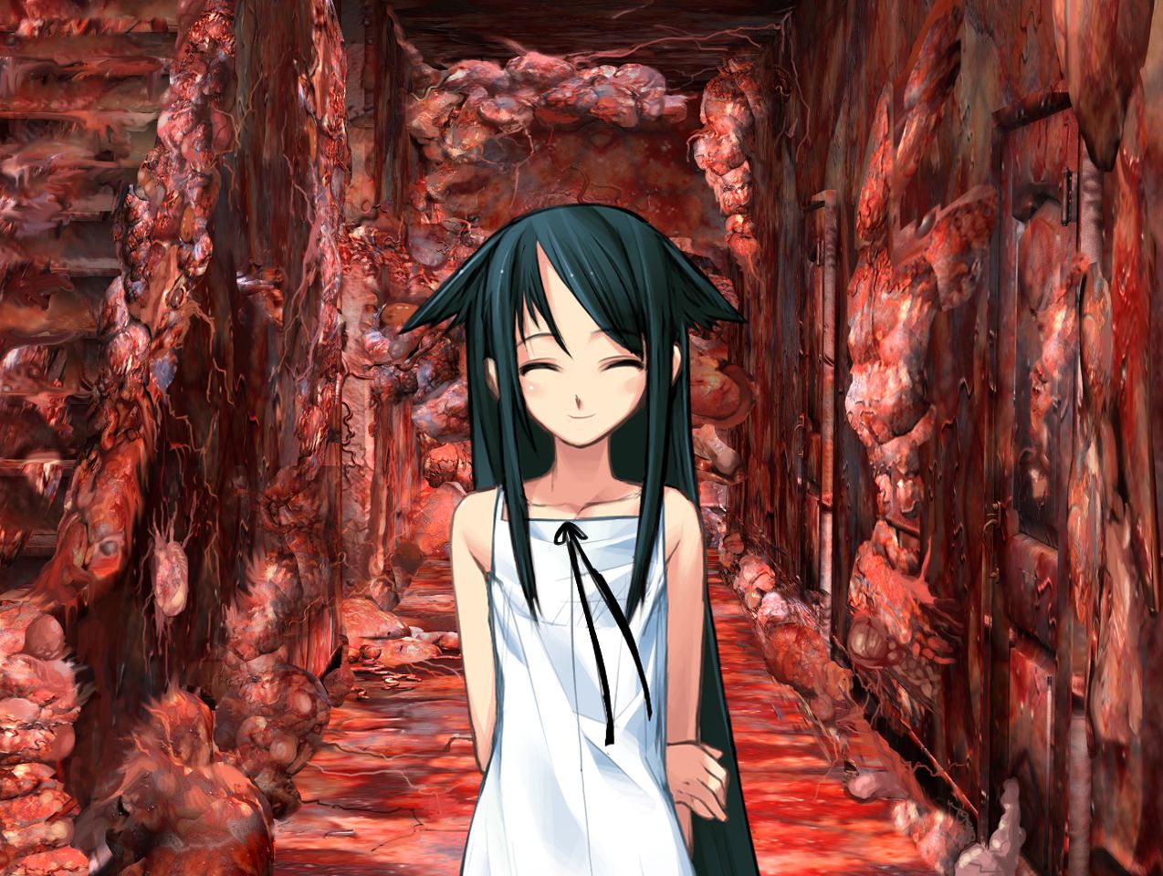 1274x960 Saya No Uta The Song Of Saya: A Morbid Mystery's Agonising Allure
