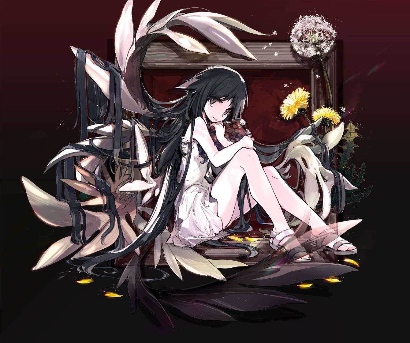 1340x1120 Saya no Uta Anime Image Board