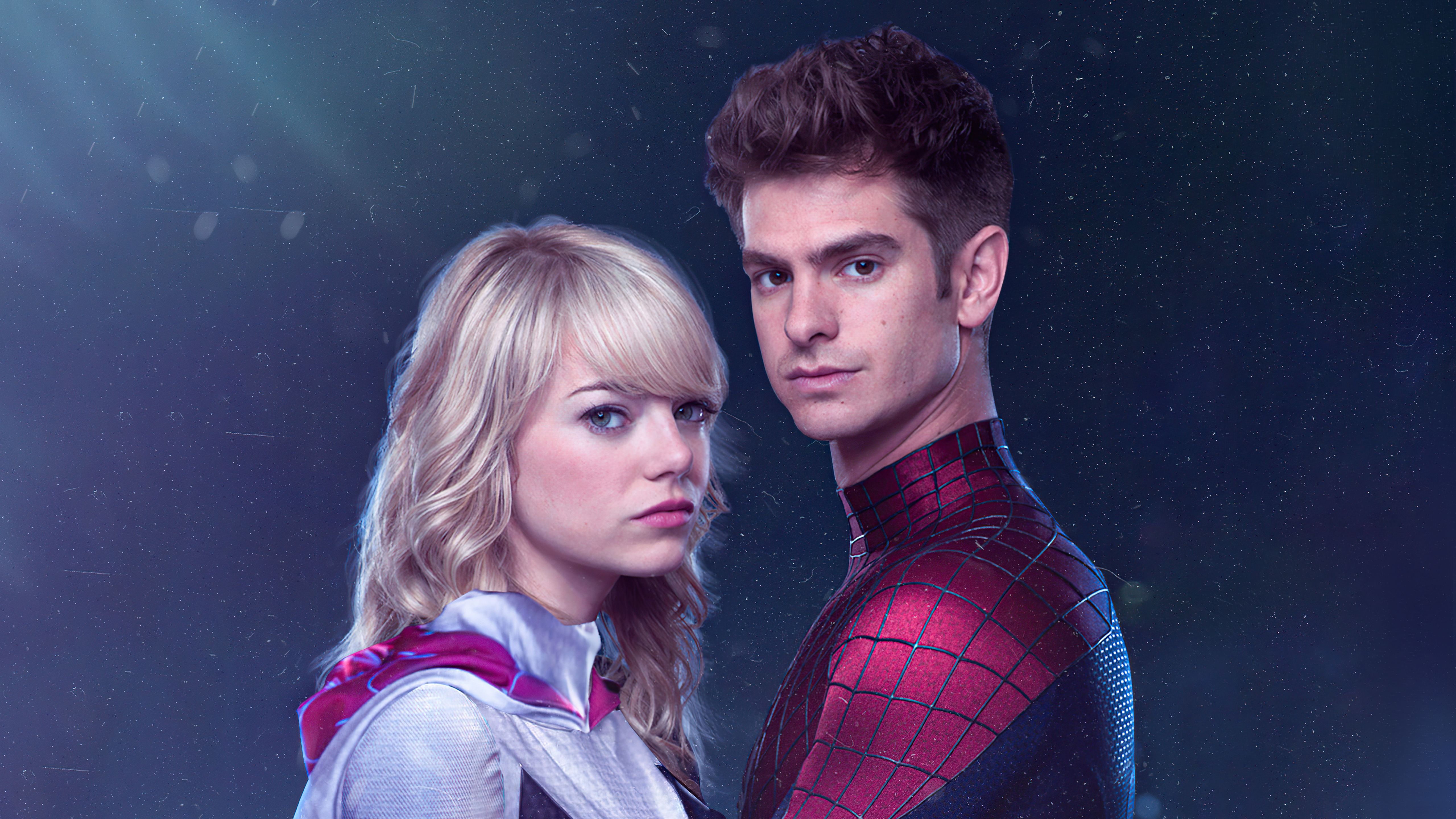 5120x2880 Gwen Stacy And Spiderman 5k Wallpaper, HD Superheroes Wallpaper, 4k Wallpaper, Image, Background, Photos and Picture