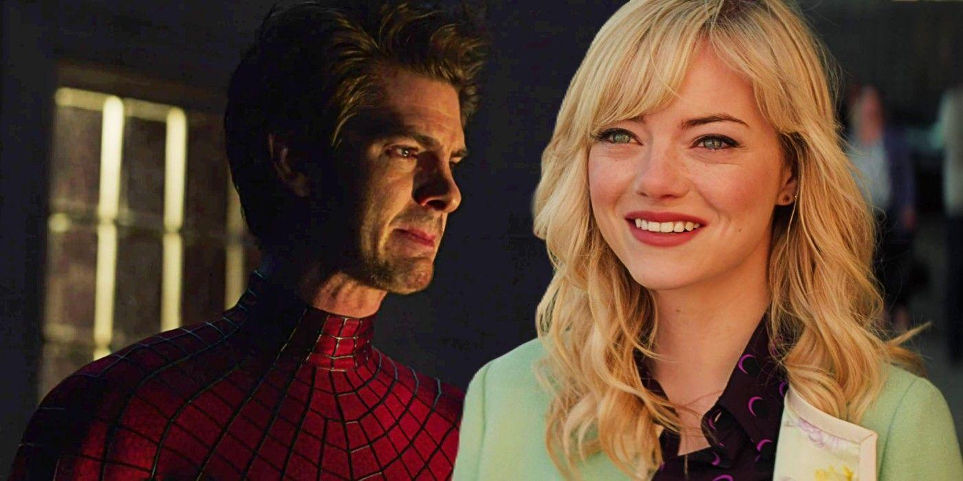 1400x700 Andrew Garfield's Spider Man Finally Reunites With Gwen Stacy In Touching Marvel Movie Fan Poster