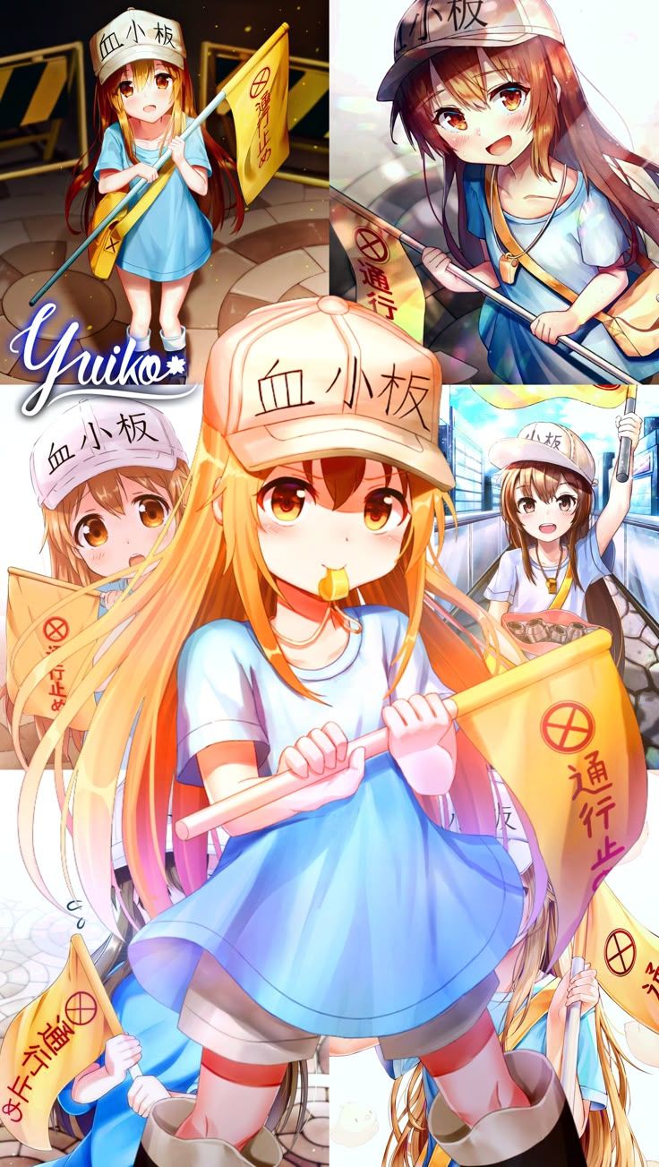 736x1303 Cells at work wallpaper. Platelets cells at work, Anime Anime 2