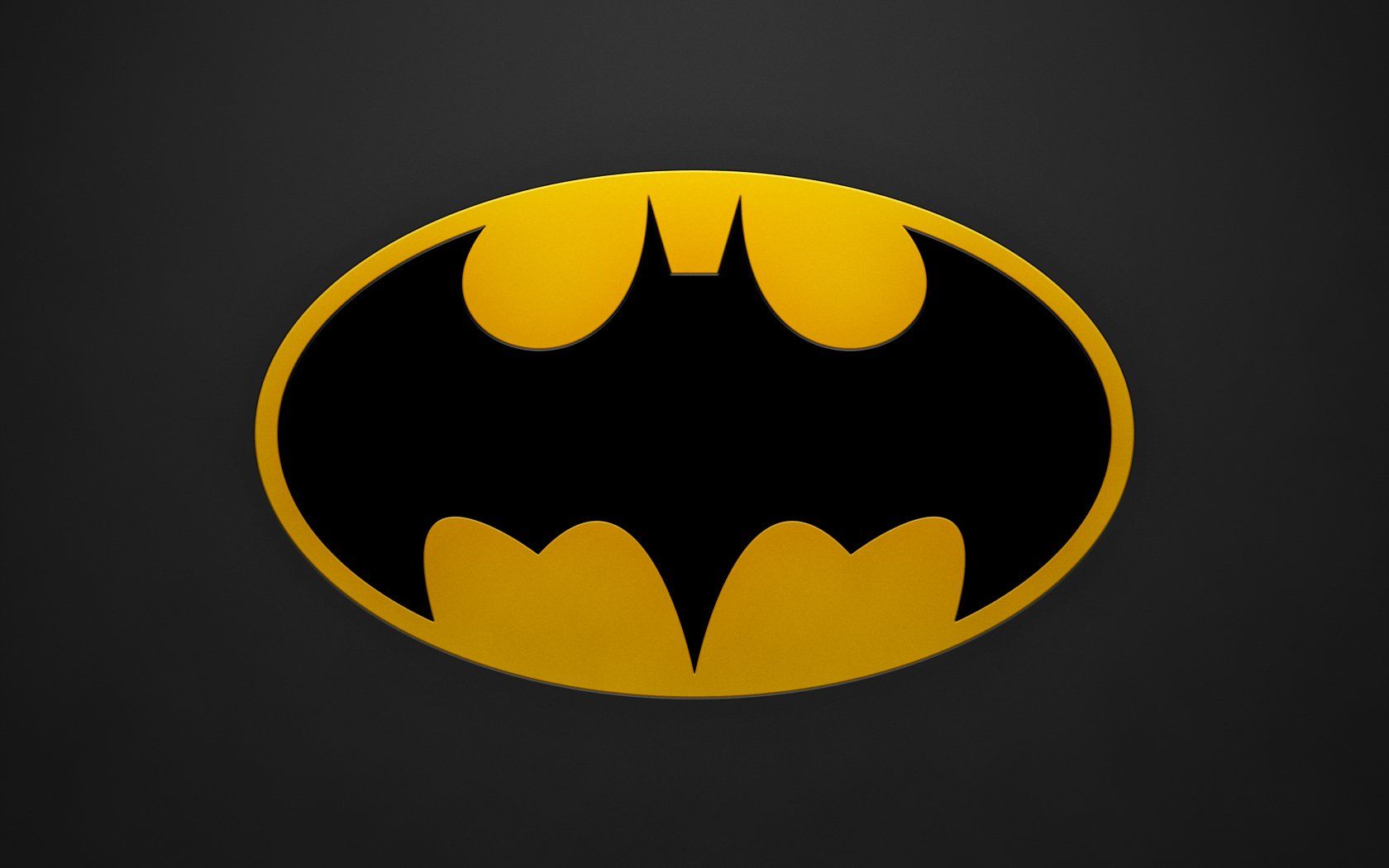 1680x1050 HD Batman Logo