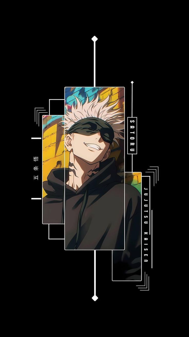 736x1308 Gojo Satoru. Anime wallpaper for youtube channel, Youtube banner background aesthetic anime, Youtube channel banner